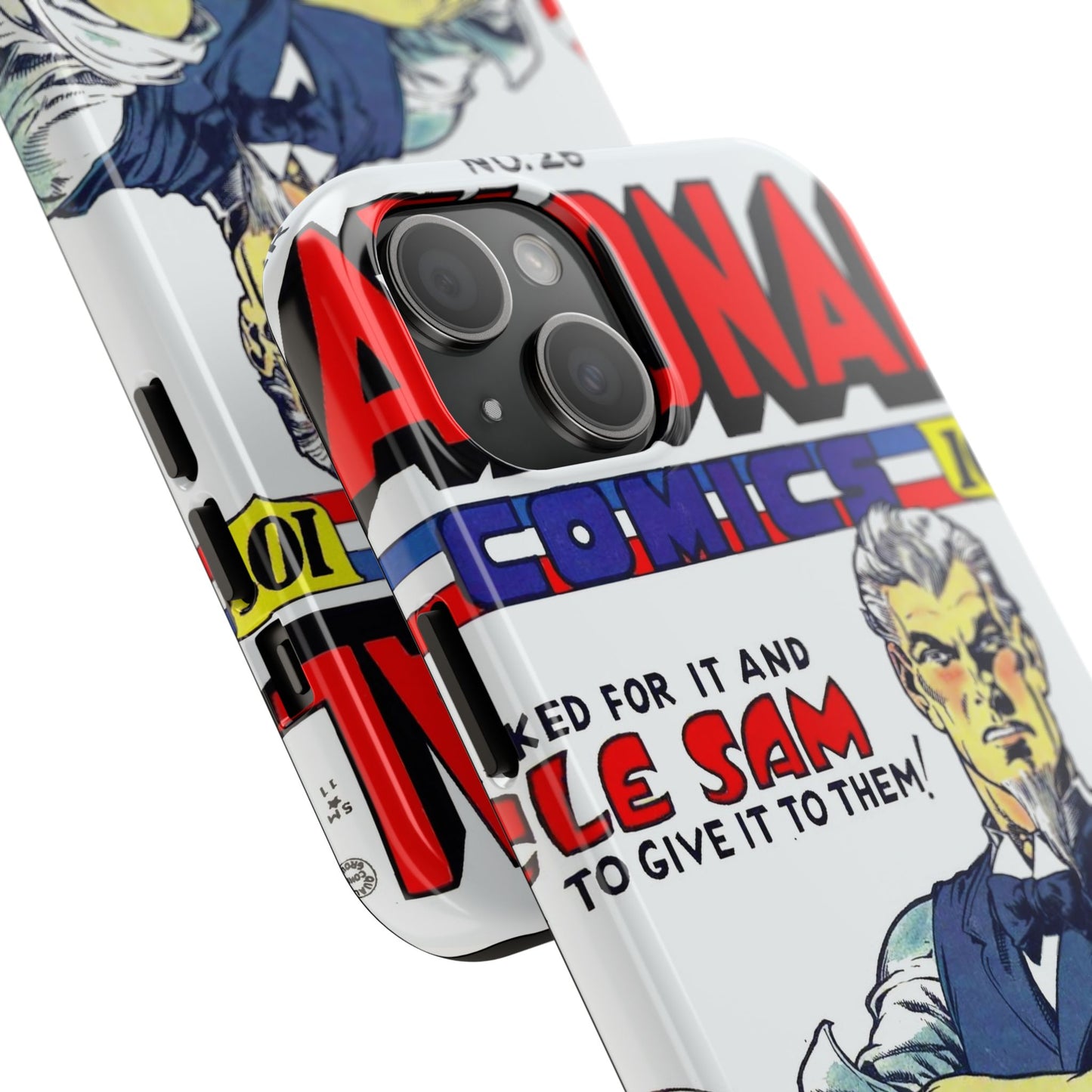 Vintage Comic Art Durable Phone Cases