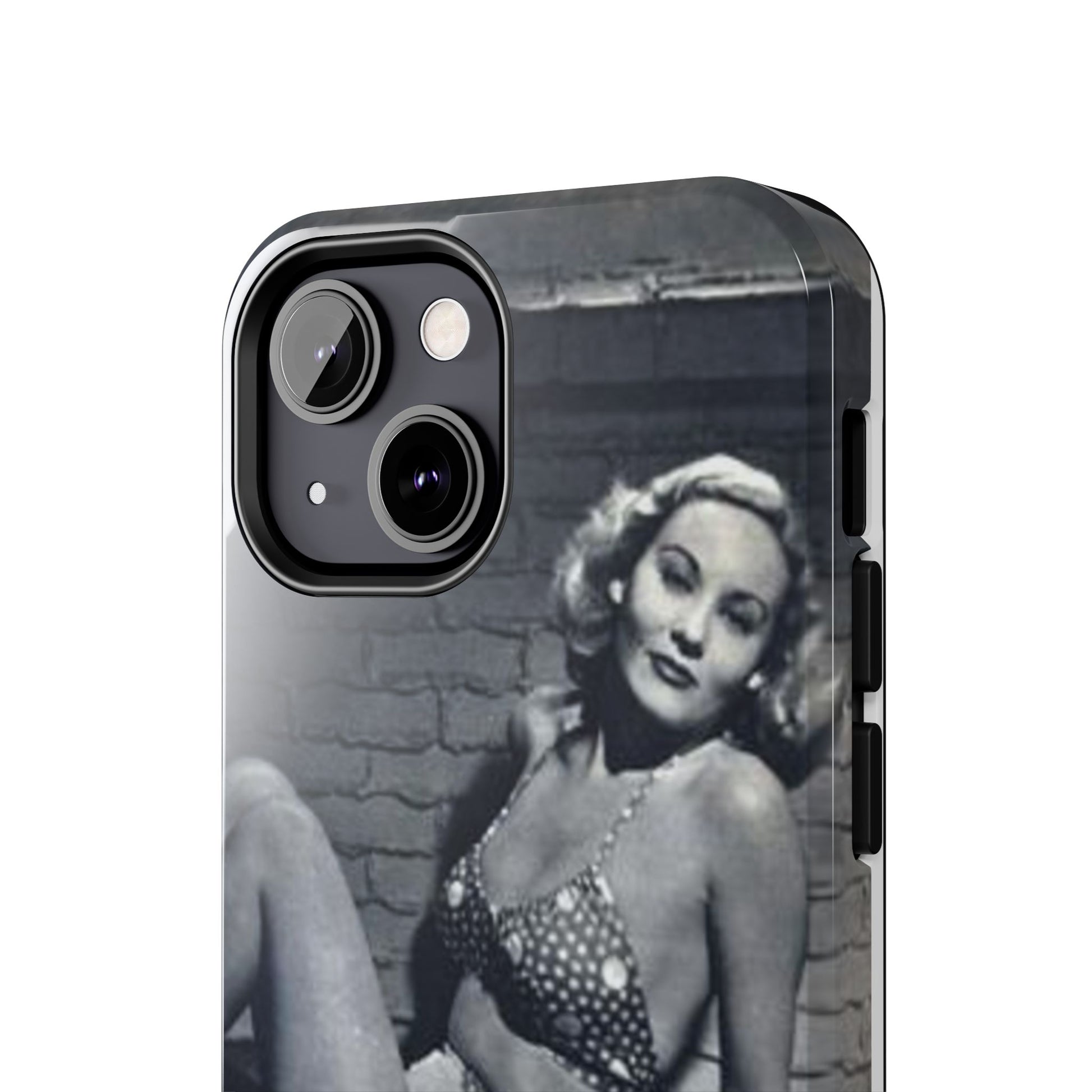 Retro Pinup Girl Tough Smartphone Cases - Old School Male 