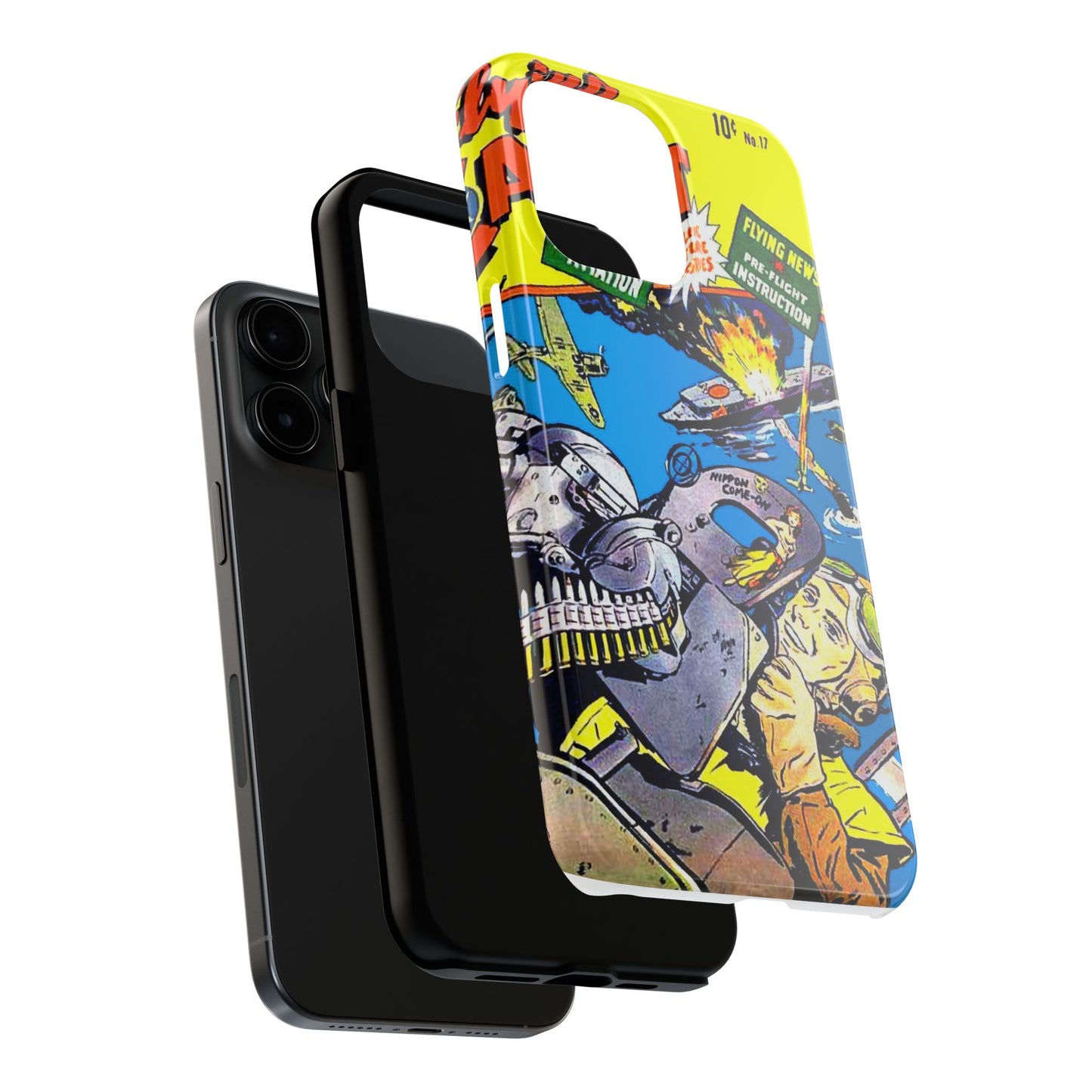 Vintage Comic Art Tough Phone Cases