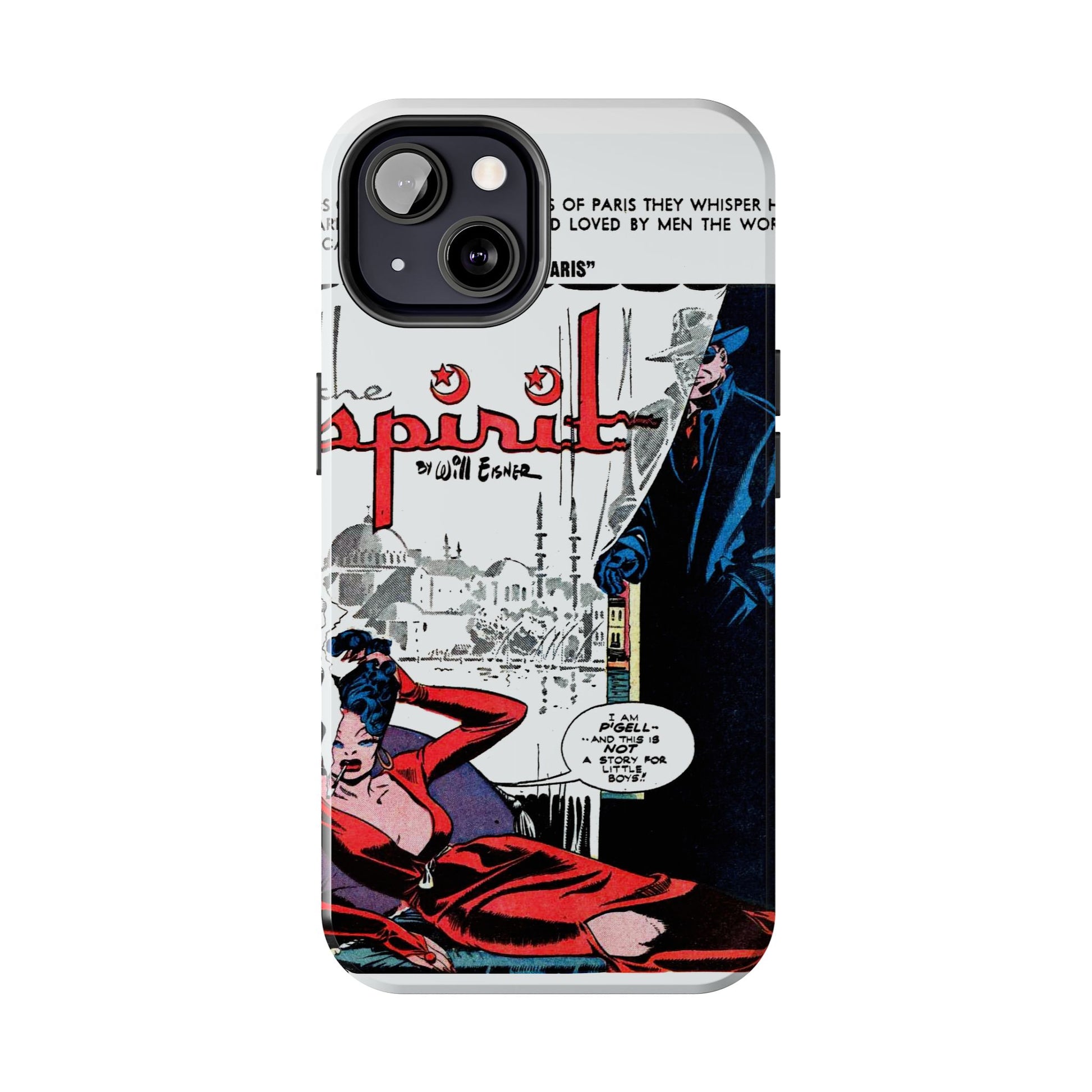 Vintage Spirit Comic Tough Phone Cases for Ultimate Protection - Old School Male 