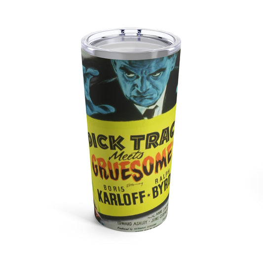 Vintage Dick Tracy Film Tumbler 20oz - Old School Male 