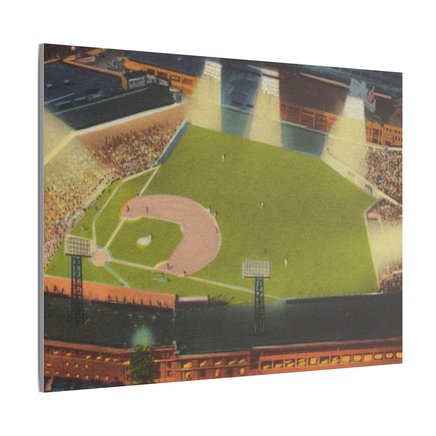 Vintage Fenway Park Canvas Art Print