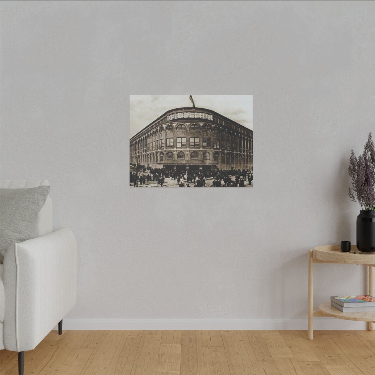 Nostalgic Ebbets Field Canvas Art Print