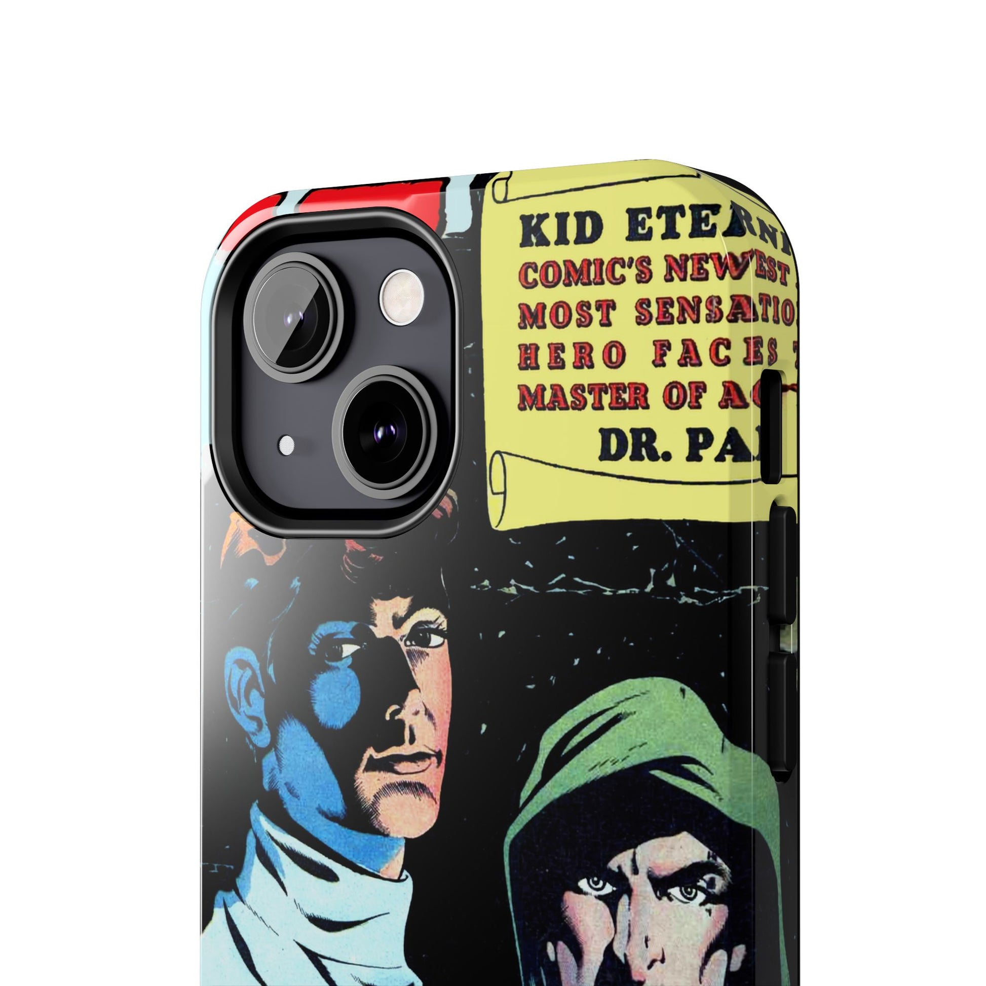 Vintage Comic Book Cover Durable Phone Cases - Old School Male 