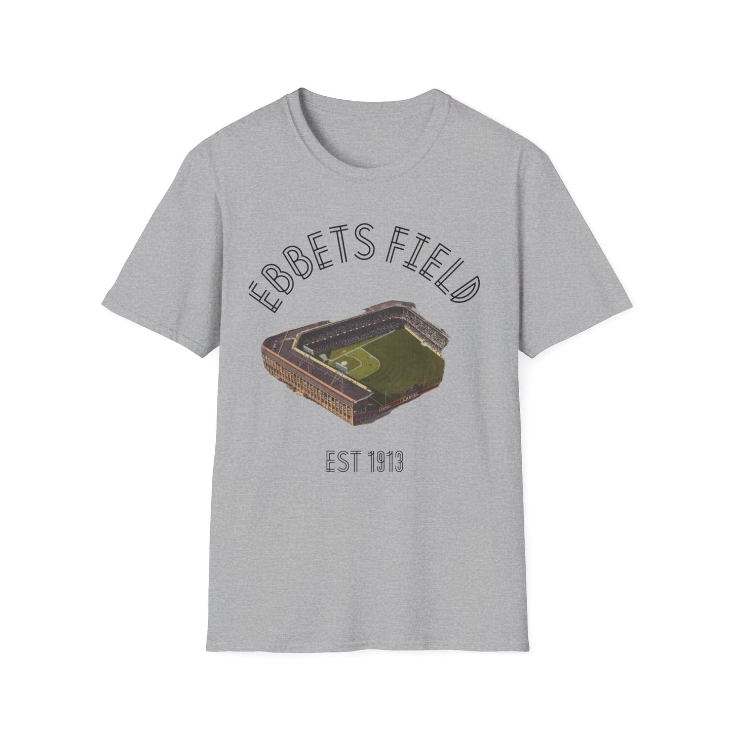 Classic Ebbets Field Retro Baseball Park Tee