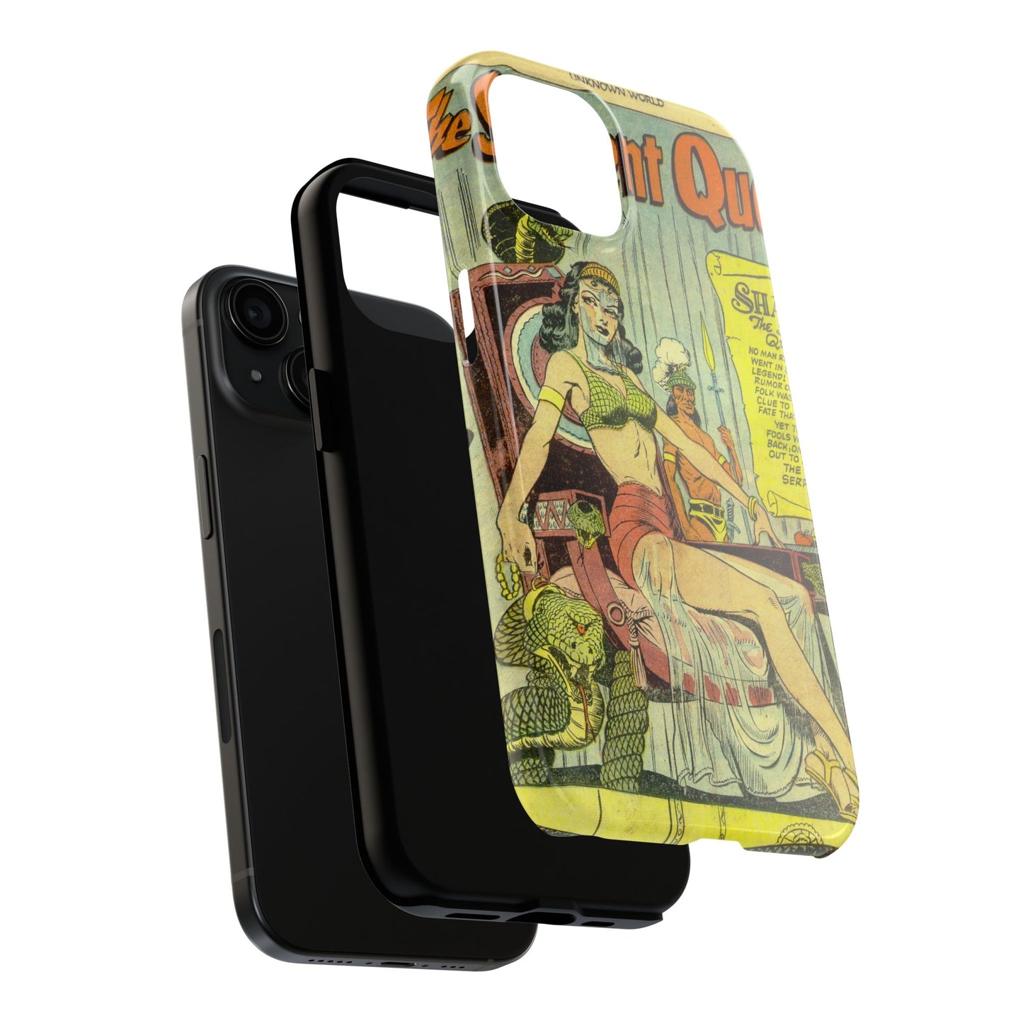 Vintage Serpent Queen Fantasy Comic Phone Case