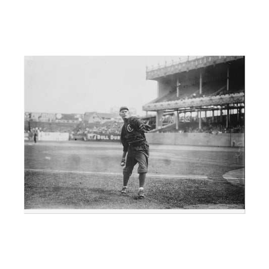 Vintage Old School Baseball Poster - Old School Male 