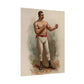 Vintage Champion Pugilist John Sullivan Poster