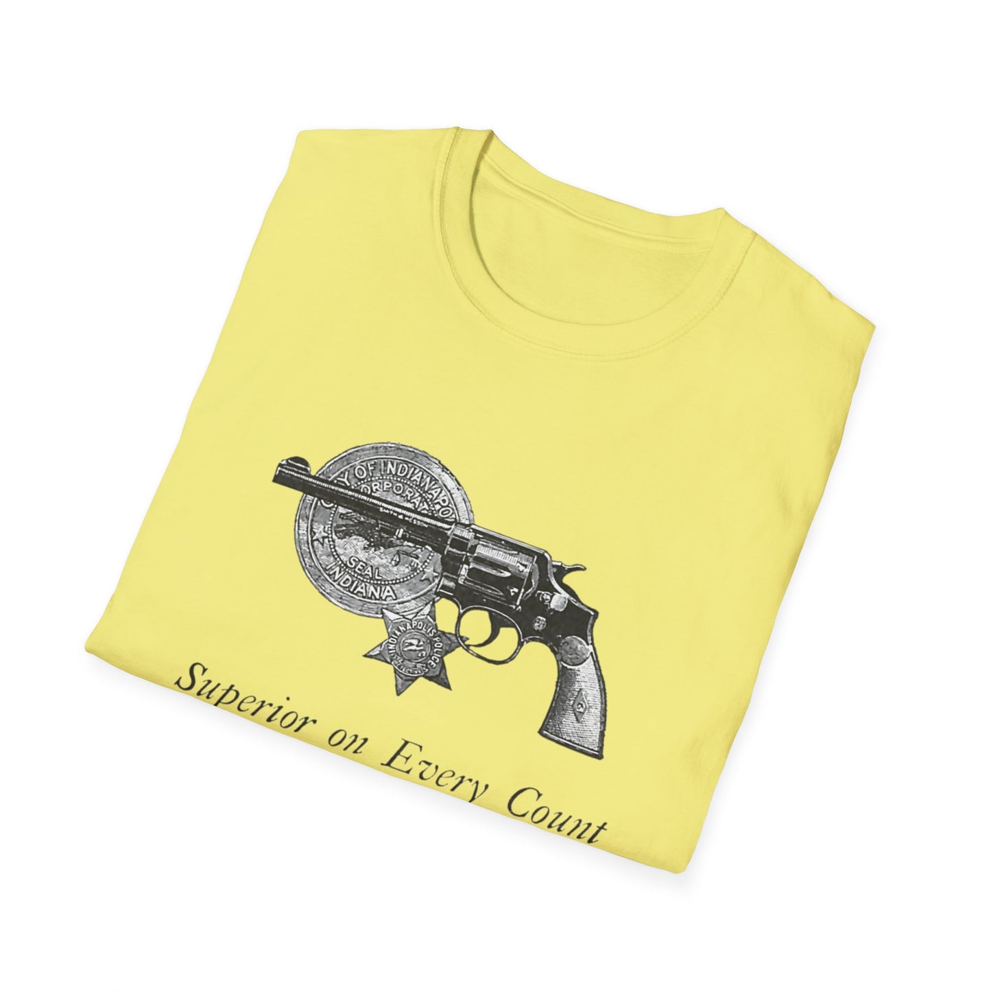 Vintage Smith And Wesson T-Shirt - Classic Ad Tee For Firearm Enthusiasts, Made In USA Cotton