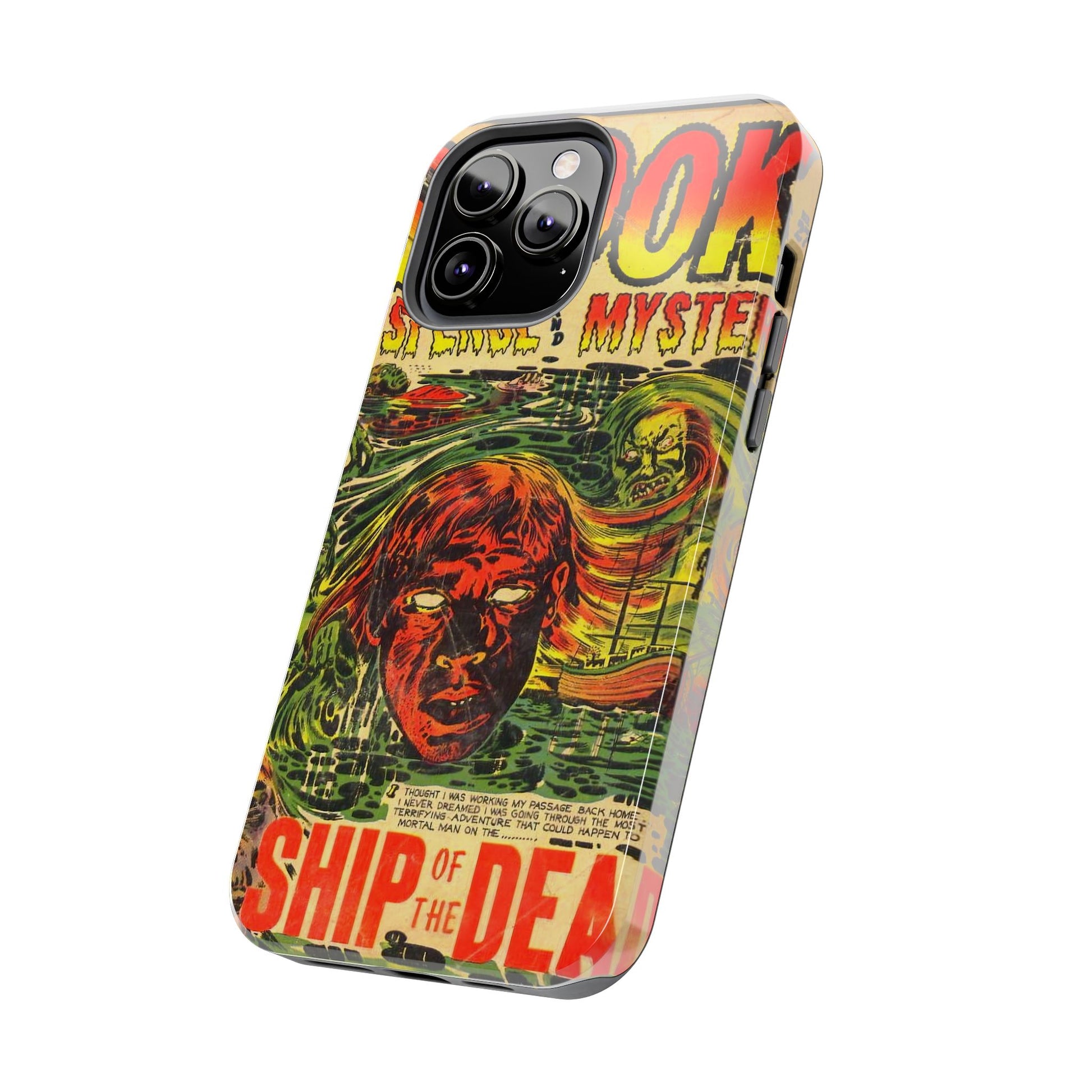 Vintage Horror Comic Phone Cover - Old School Male 