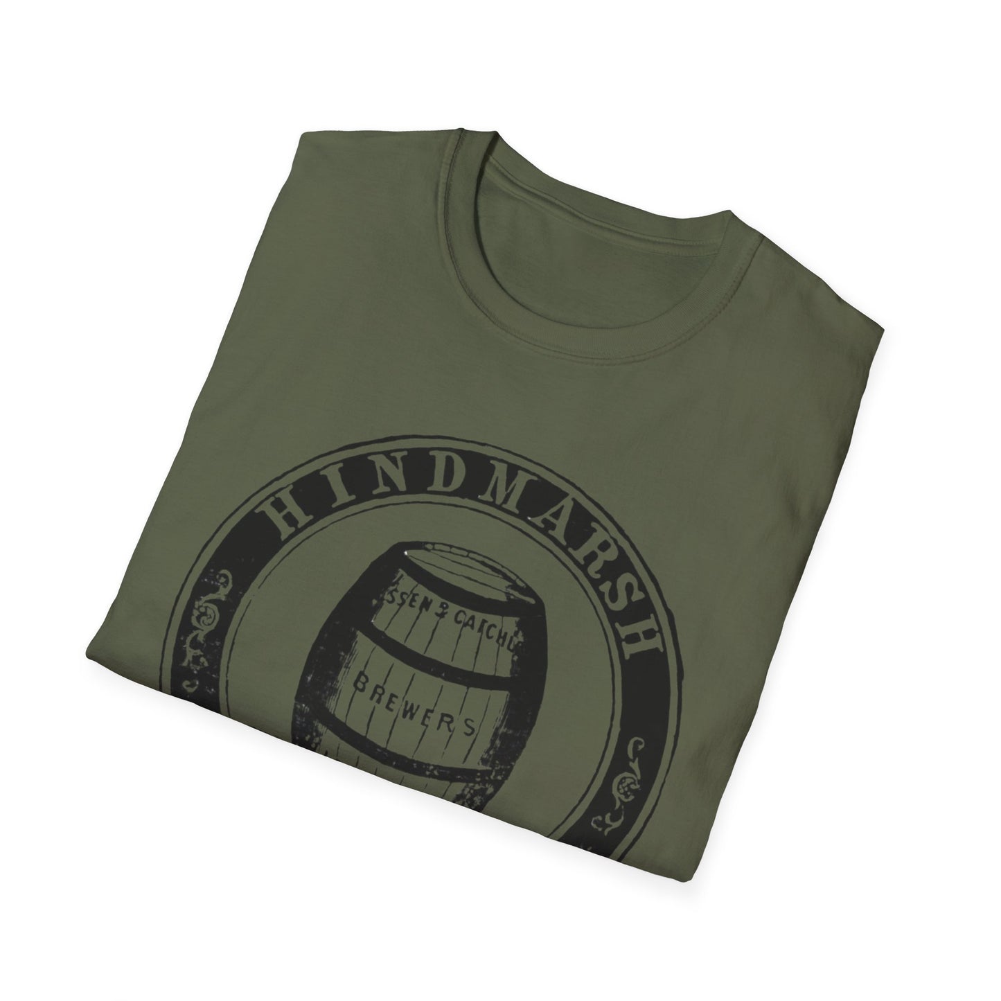 Vintage Hindmarsh Ales Unisex T-Shirt - 100% Cotton Softstyle Tee for Beer Lovers