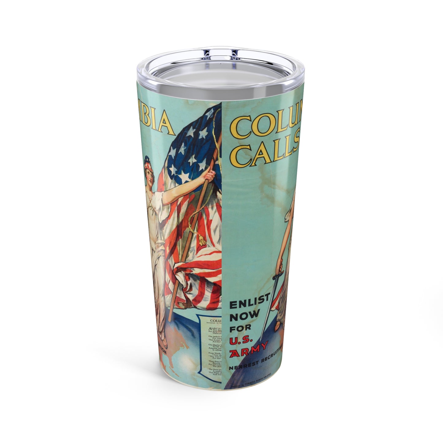 Classic American Pride 20oz Insulated Tumbler - Old School Male 