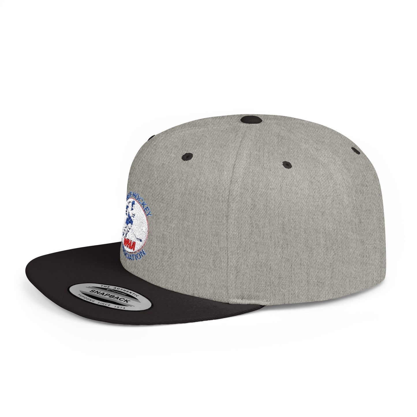 Retro World Hockey Association Logo SnapBack Hat