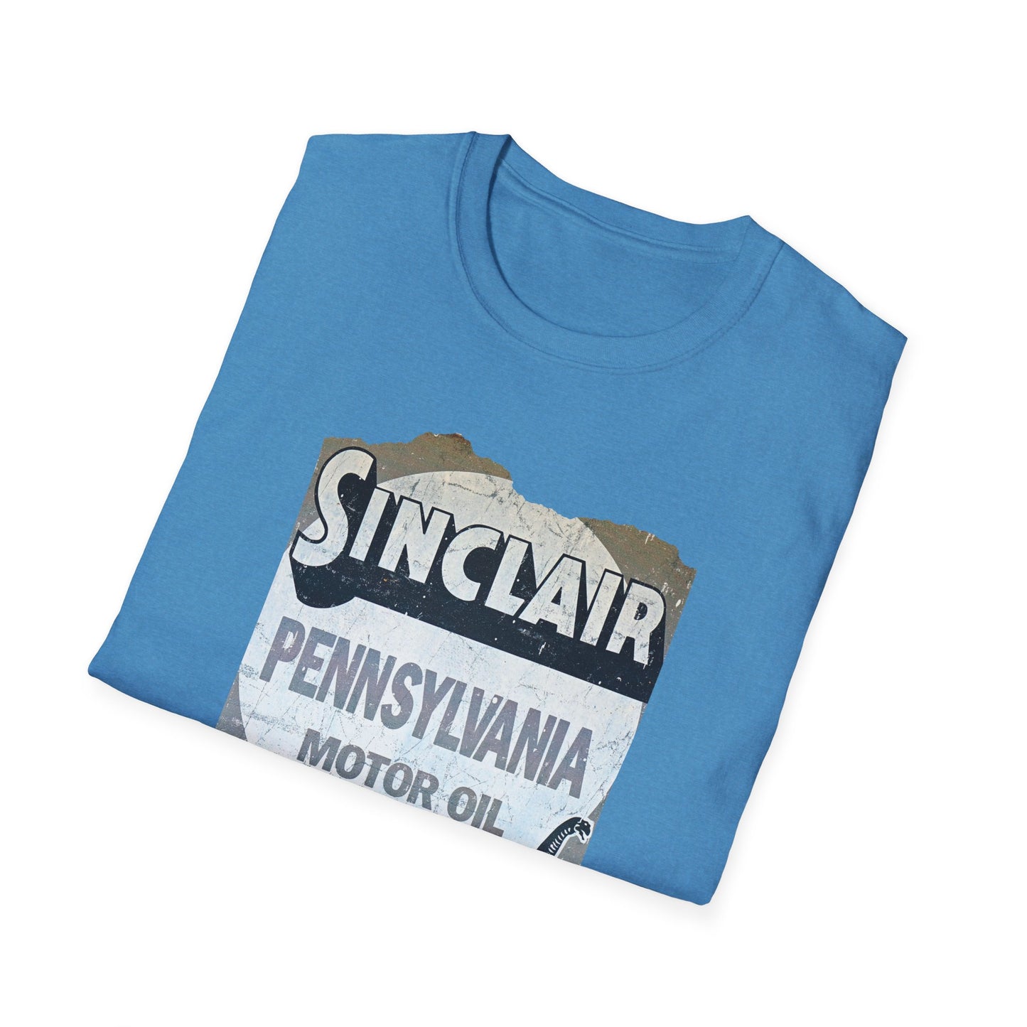 Retro Sinclair Oil Unisex Soft Cotton Tee