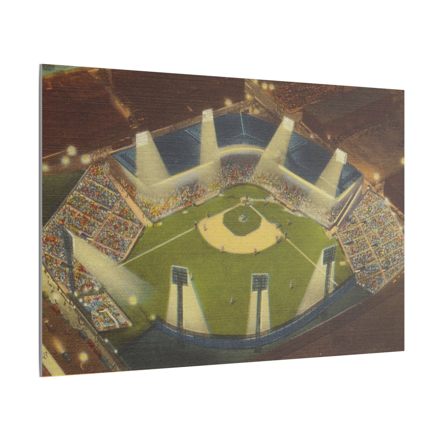 Classic Boston Braves Field Canvas Art Print