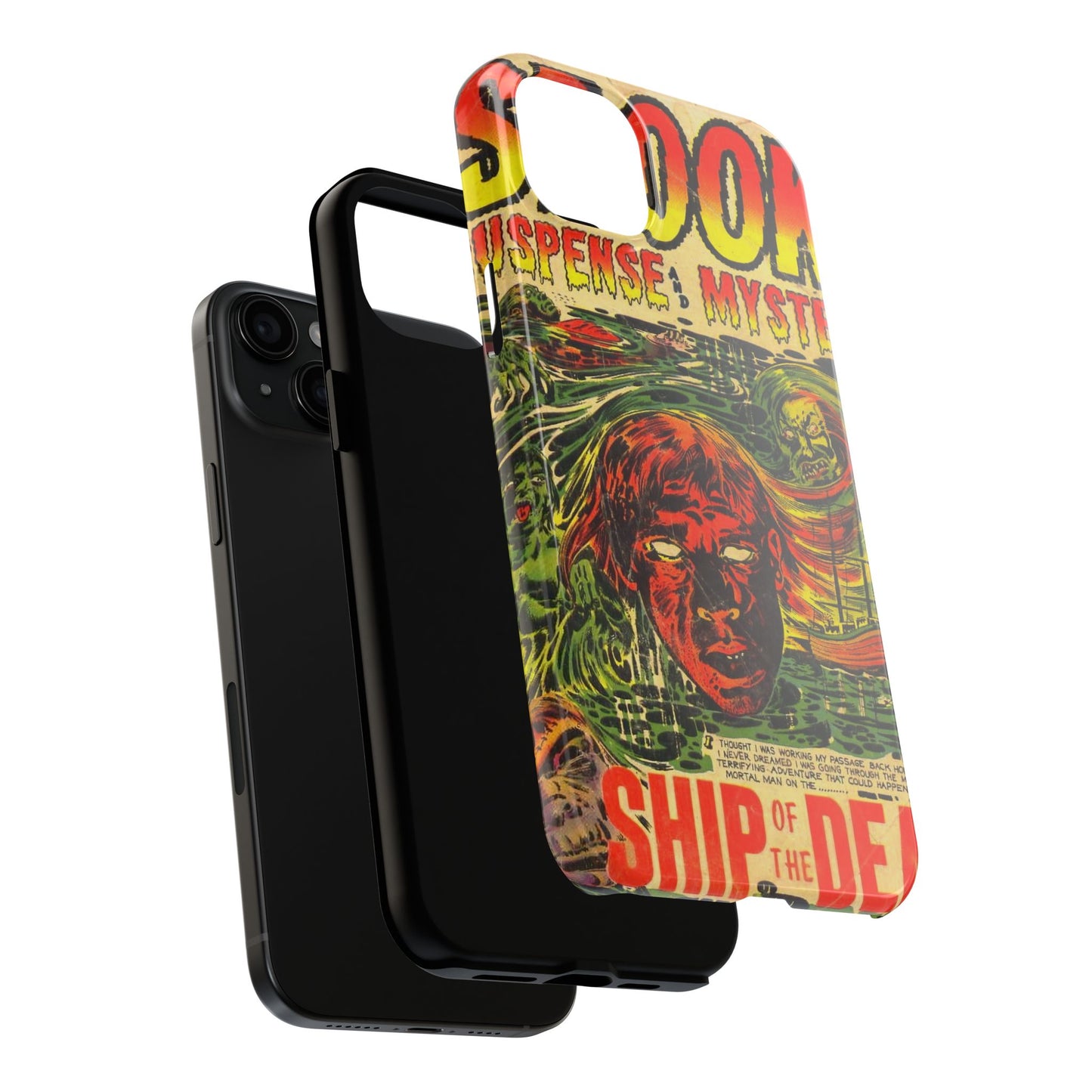 Vintage Horror Comic Phone Cover