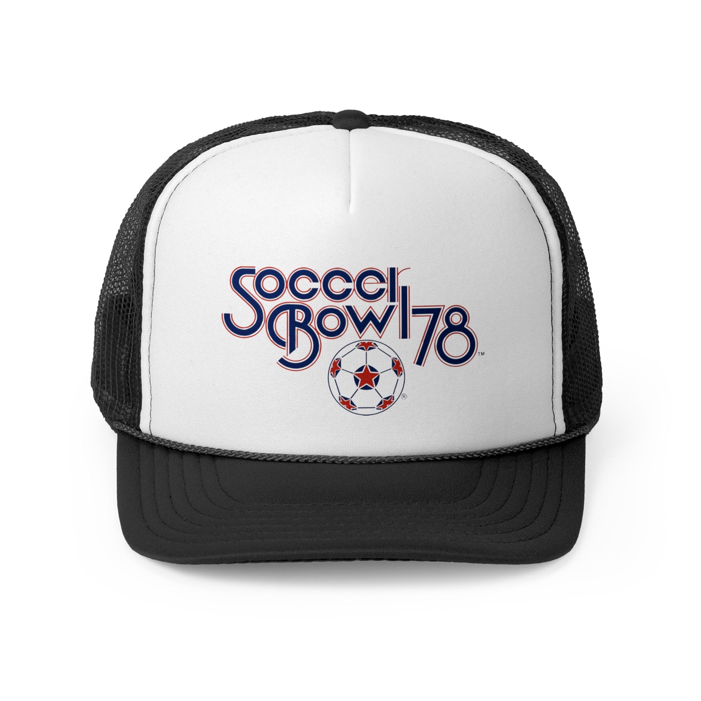 Retro Trucker Hat NASL Soccer Bowl 78 - Old School Male 