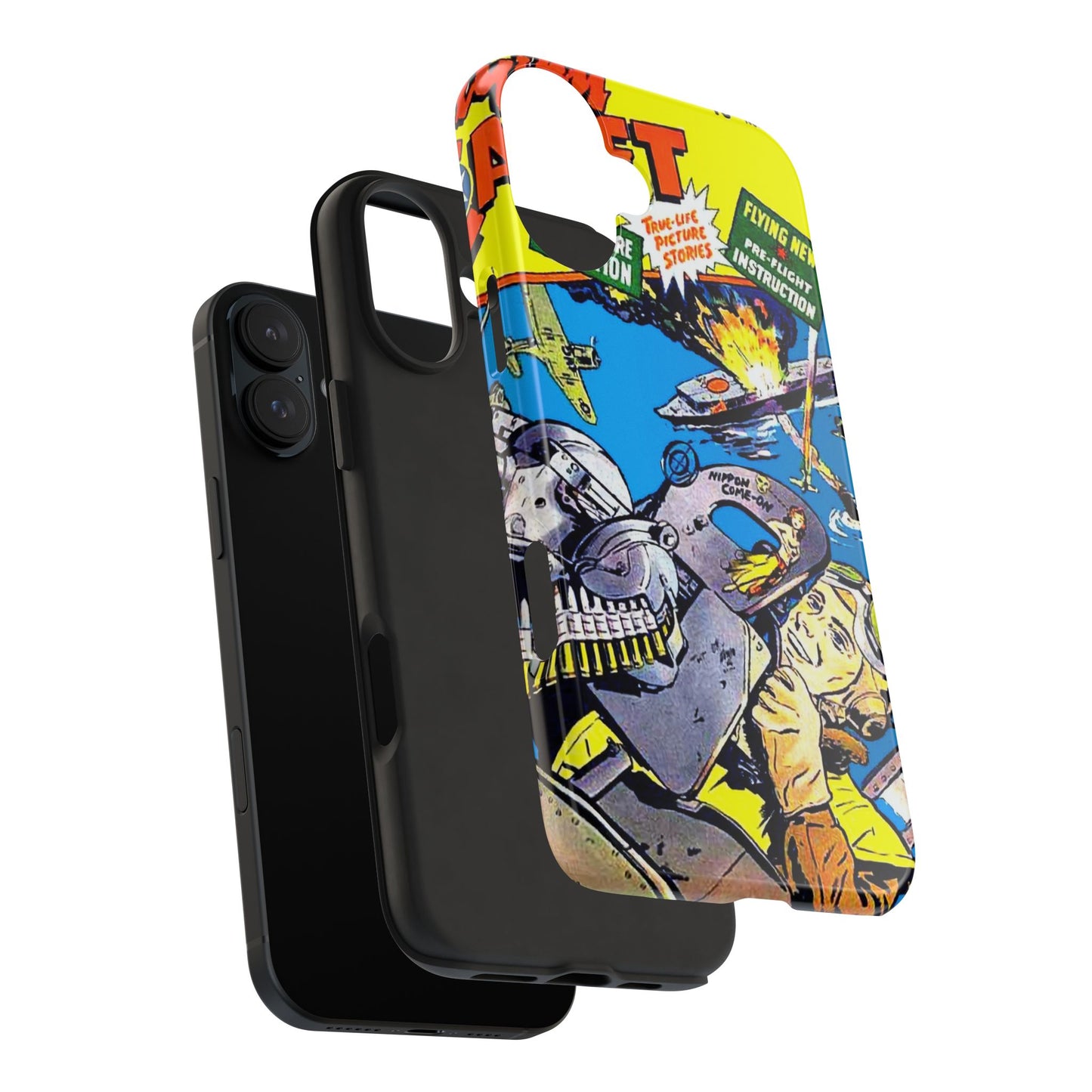 Vintage Comic Art Tough Phone Cases