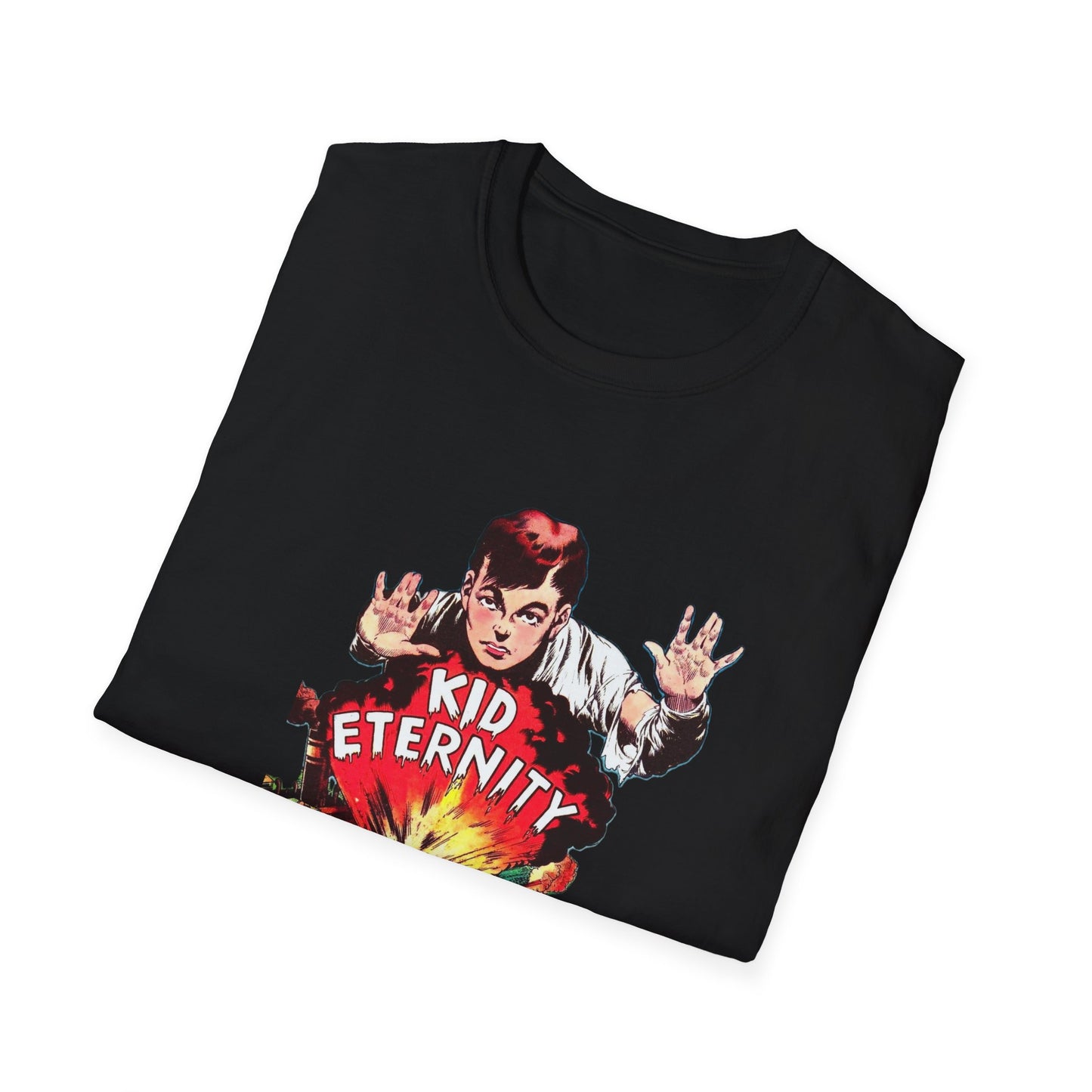 Vintage Kid Eternity Comic Unisex Softstyle Tee