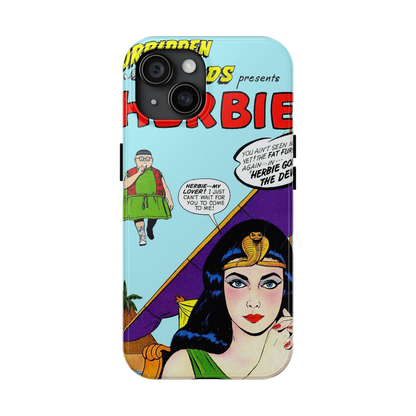 Vintage Forbidden Worlds Comic Art Phone Case - Old School Male 