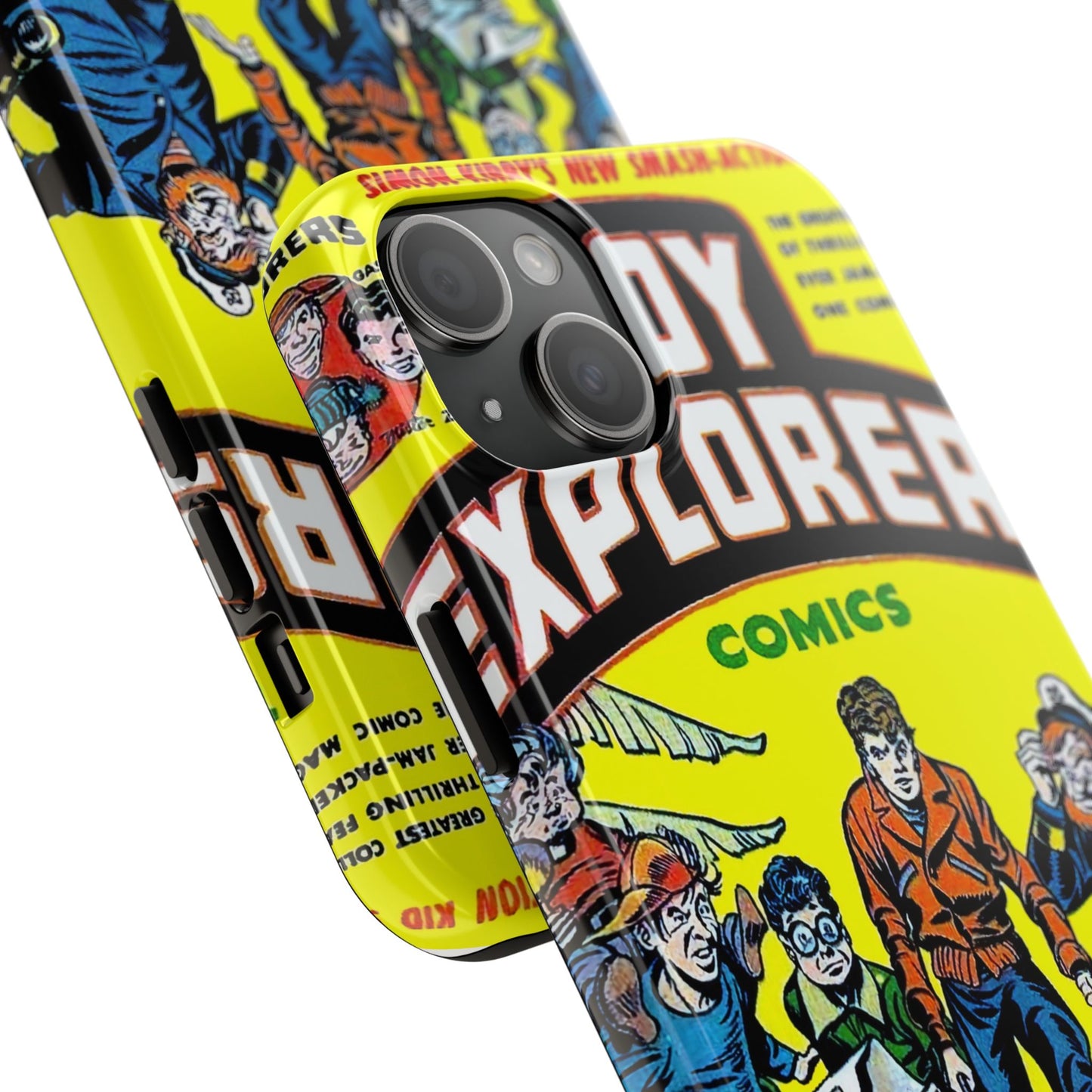 Vintage Comic Book Cover Rugged Phone Cases