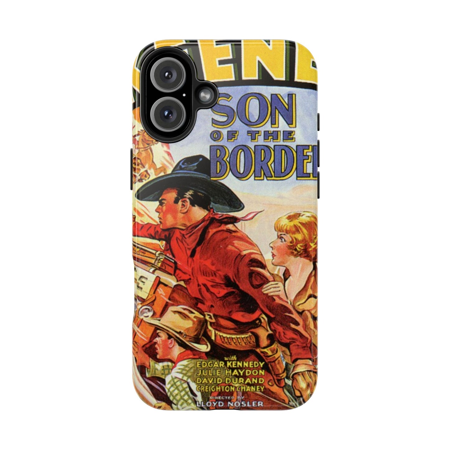 Rustic Heritage Western Tough Phone Cases - Old School Male 