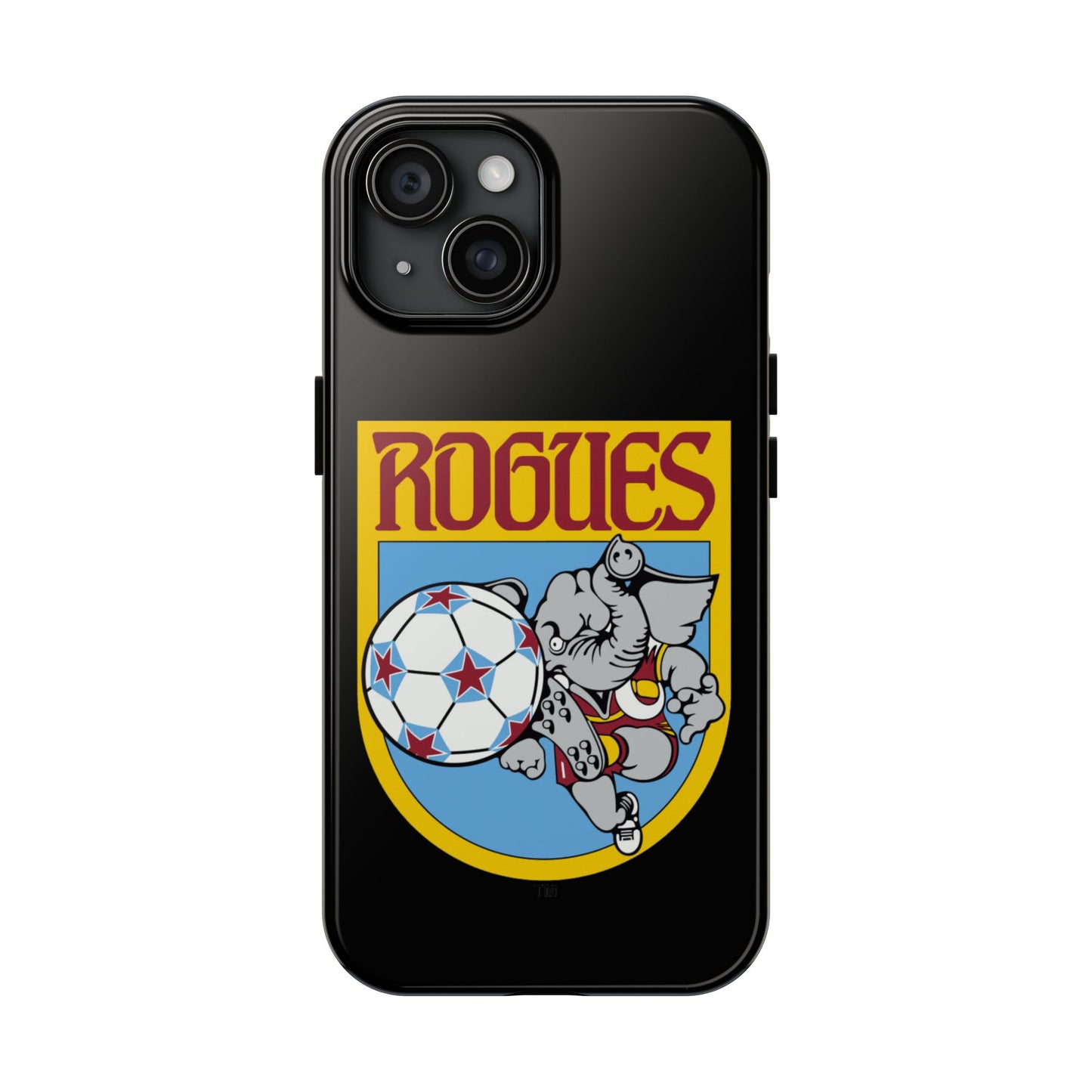 Memphis Rogues Vintage Soccer Team Logo Tough Phone Case - Old School Male 