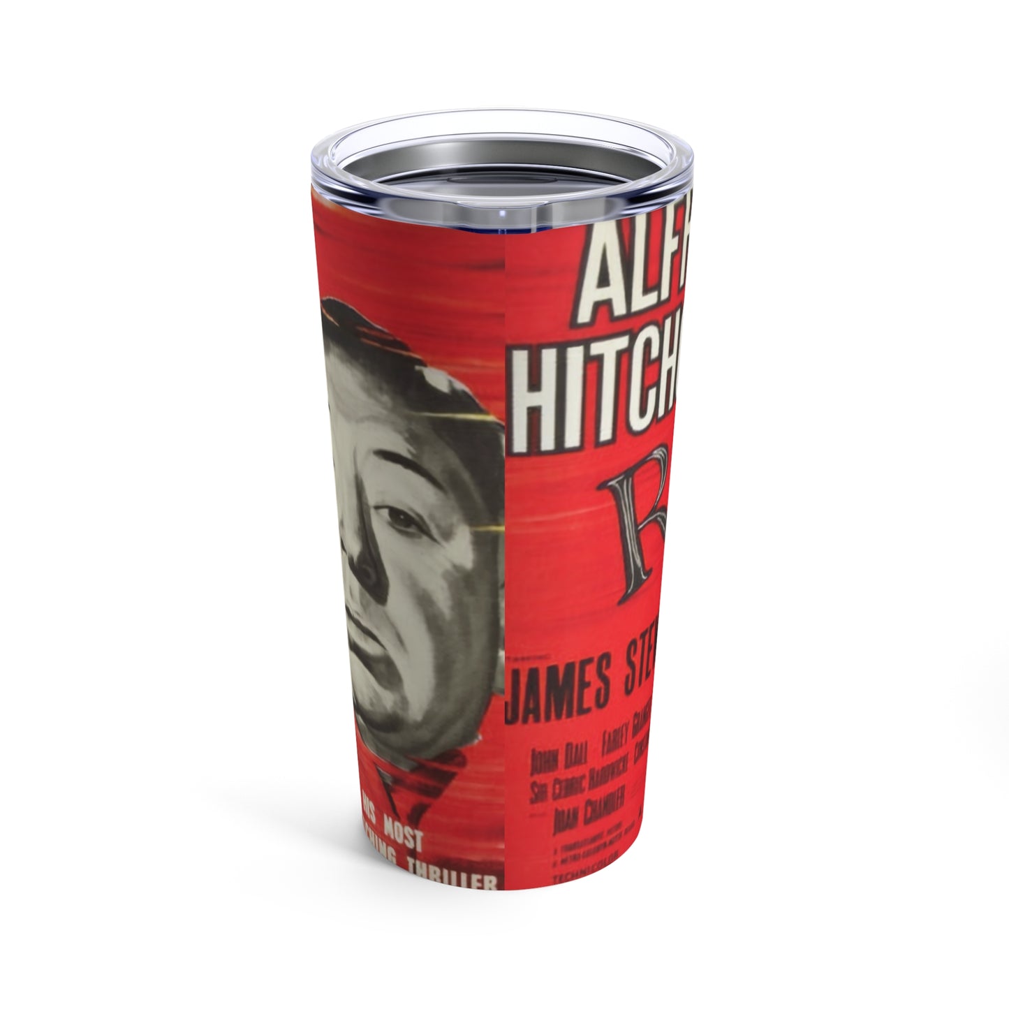 Alfred Hitchcock's Rope Film Art Insulated Tumbler 20oz - Old School Male 