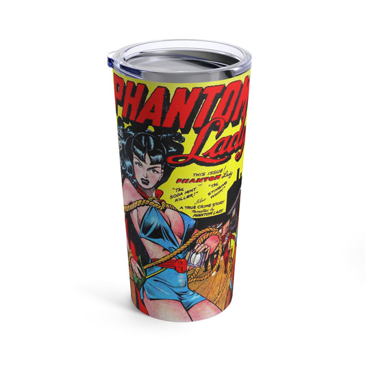 Vintage Phantom Lady 20oz Insulated Tumbler - Old School Male 