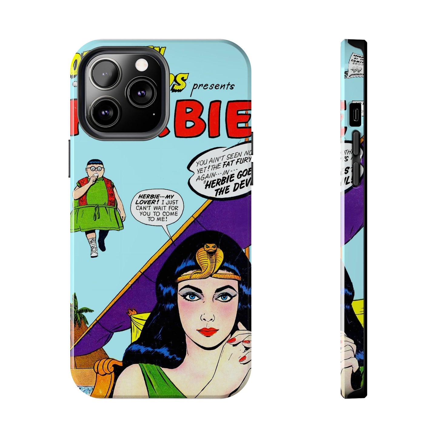 Vintage Forbidden Worlds Comic Art Phone Case - Old School Male 