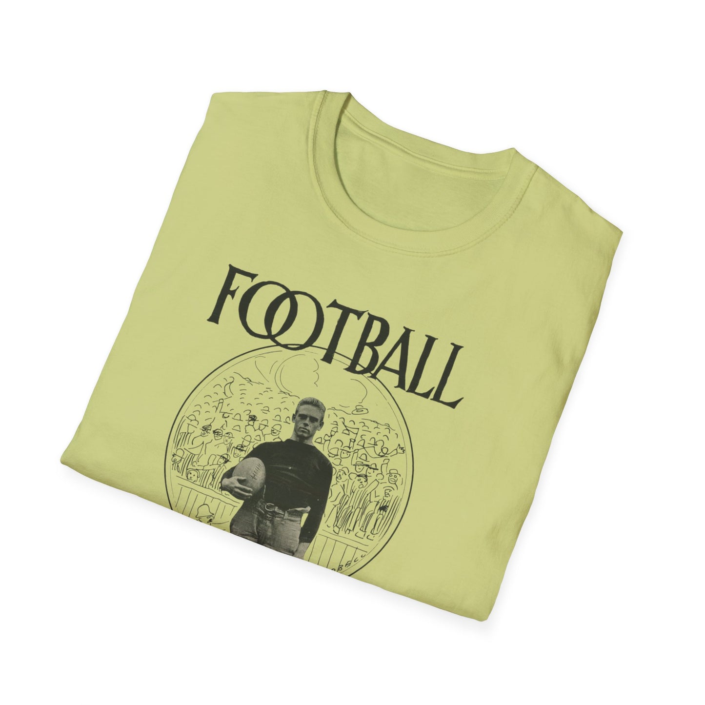 Score Big With Our Vintage Football Tee - Unisex Comfort For Game Day and Retro Vibes!