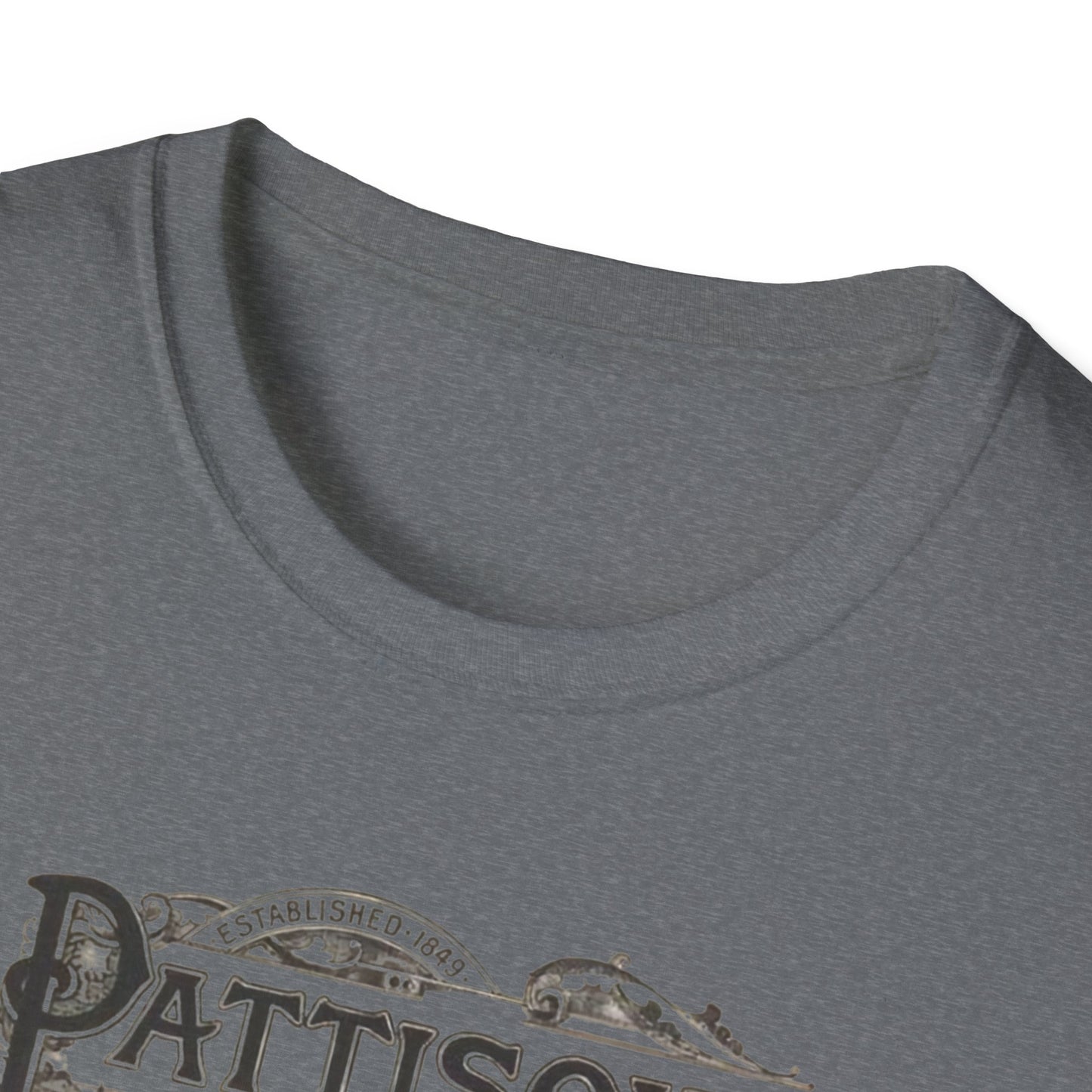 Pattison's Whiskey Graphic T-Shirt - Unisex Vintage Style Tee for Whiskey Lovers