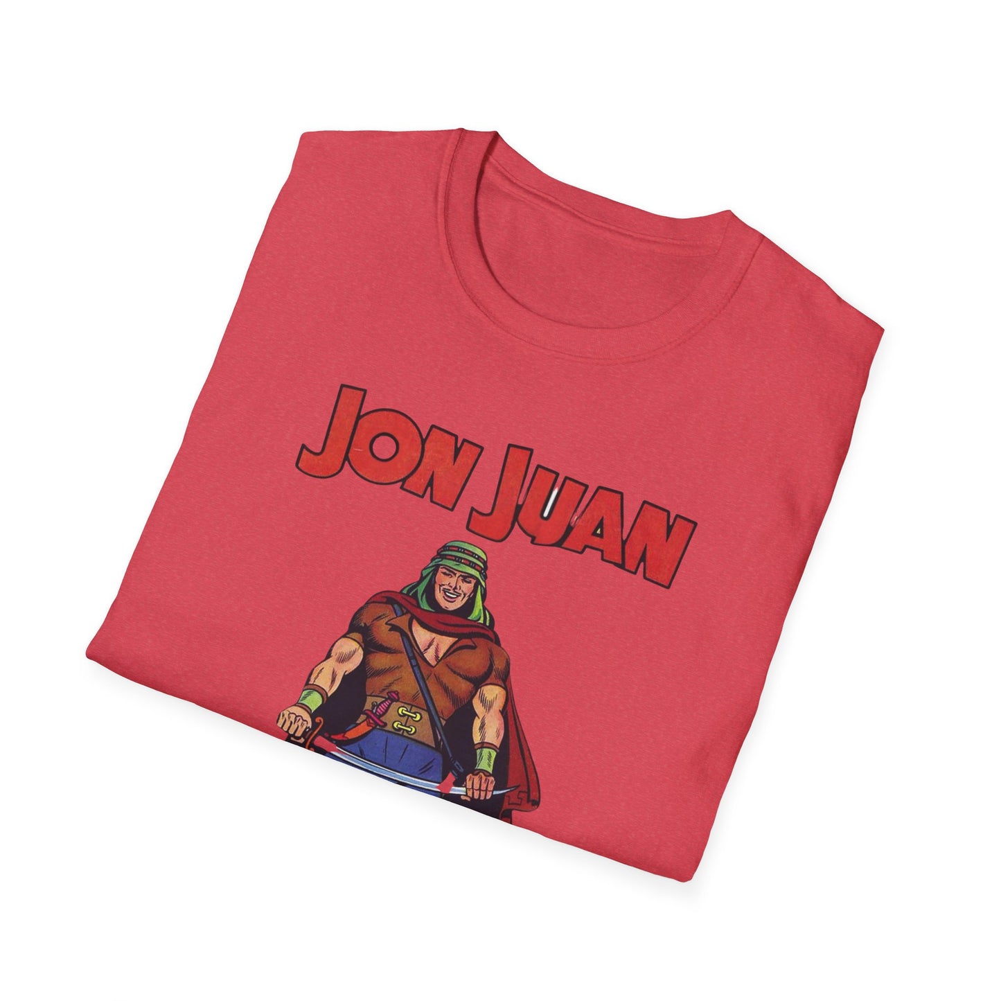 Vintage Jon Juan Comic Character T-Shirt - Soft Unisex Tee for Retro Style Enthusiasts