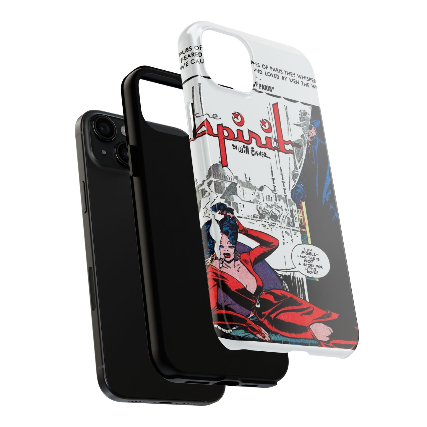 Vintage Spirit Comic Tough Phone Cases for Ultimate Protection