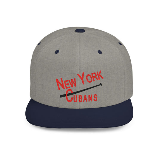 New York Cubans of the Negro League SnapBack Hat - Old School Male 