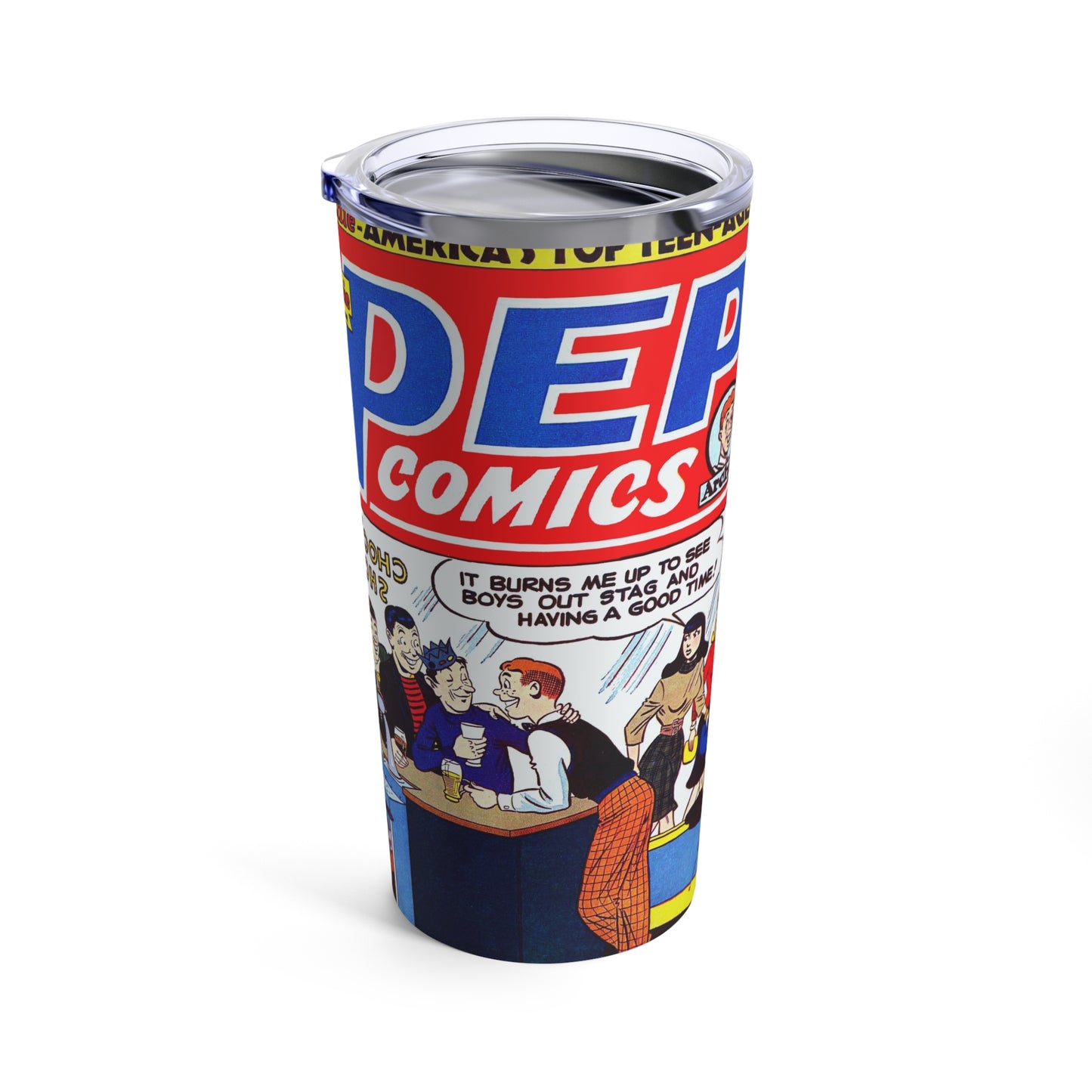 Vintage Comic Vibe 20oz Tumbler