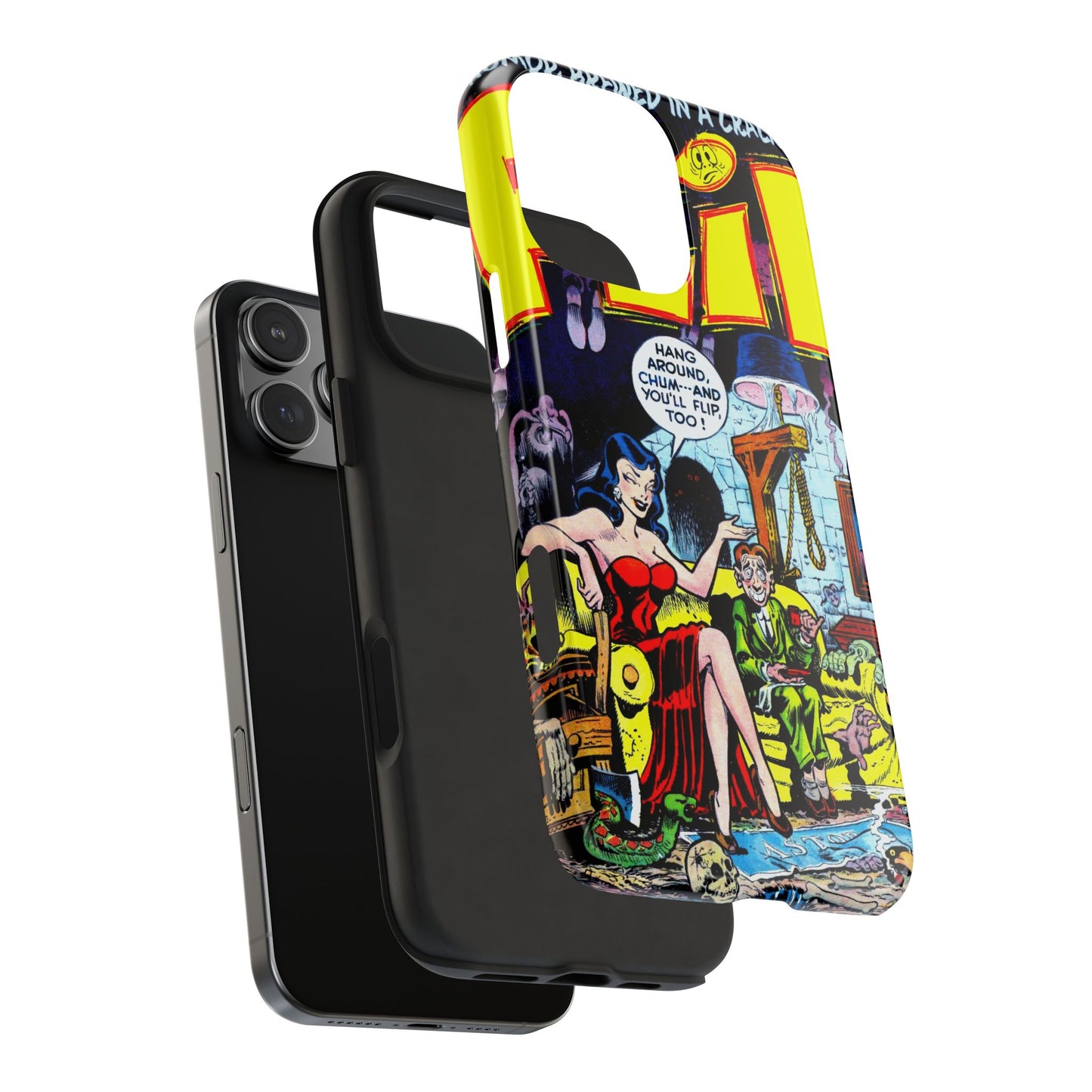 Vintage Comic Book Style Heavy-Duty Phone Cases