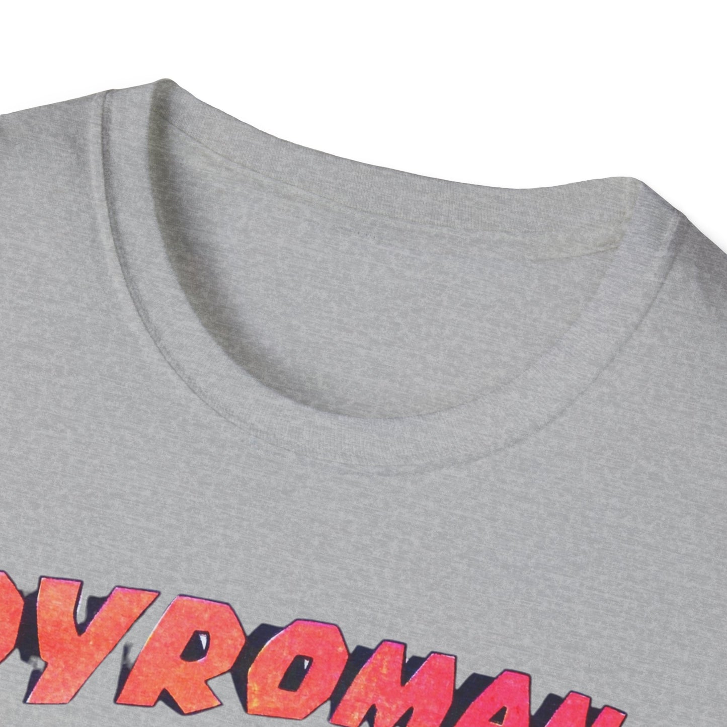 Retro Pyroman Comic Character T-Shirt - 100% Cotton, Classic Fit, Perfect for Comic Fans