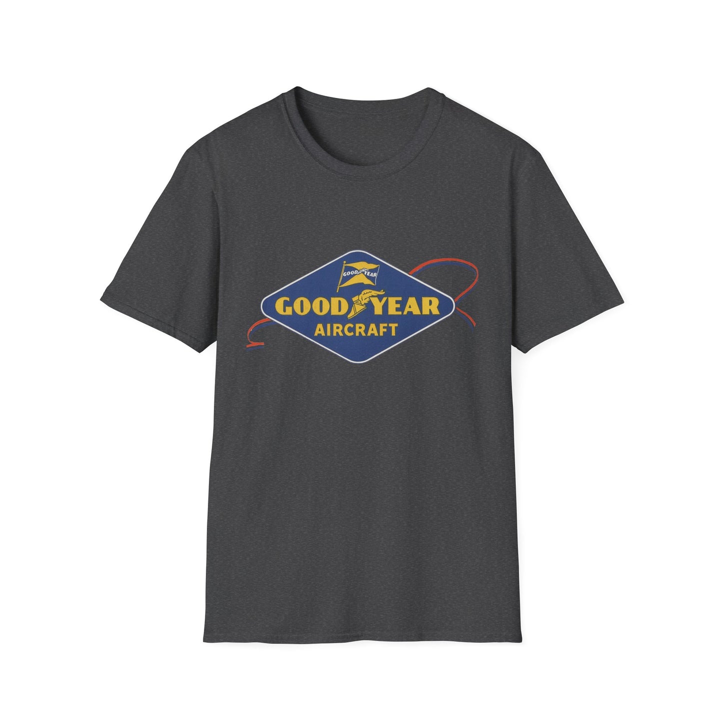 Fly High In Style: Vintage Goodyear Aircraft T-Shirt For Aviation Buffs & Retro Fans!