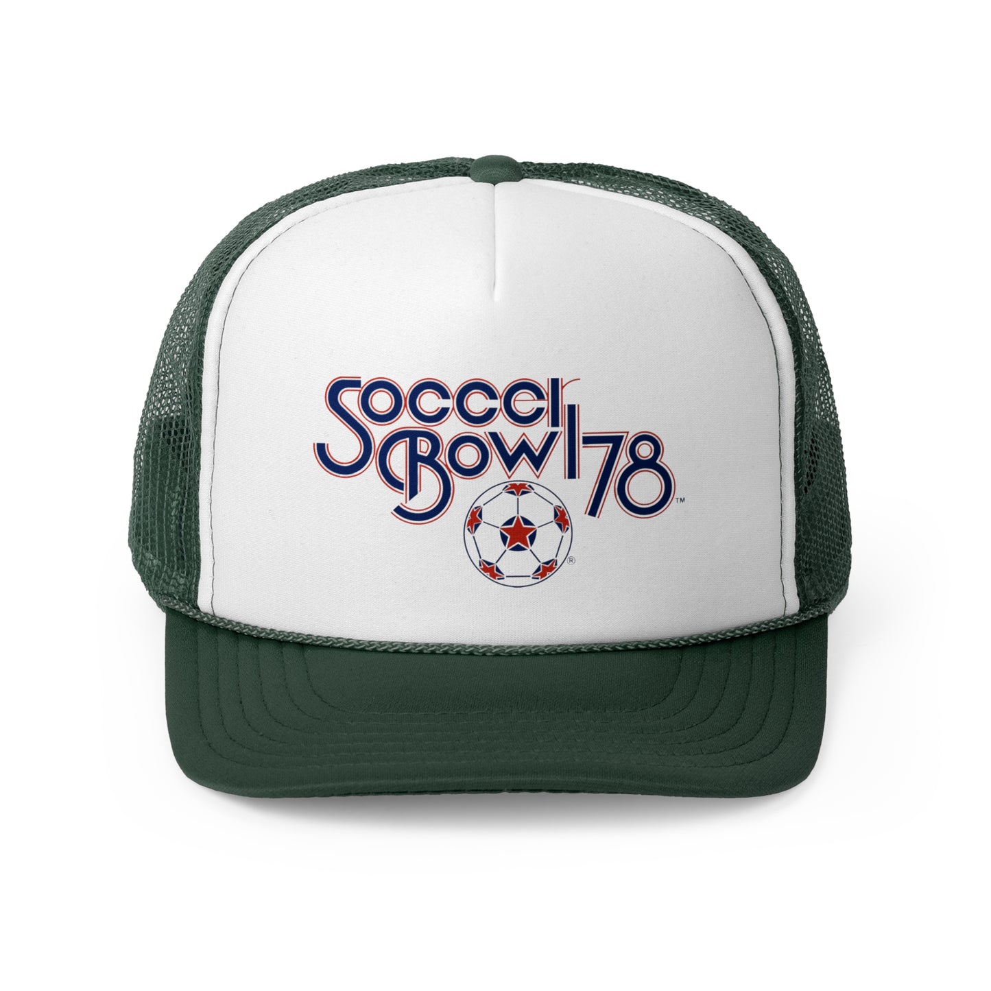 Retro Trucker Hat NASL Soccer Bowl 78 - Old School Male 