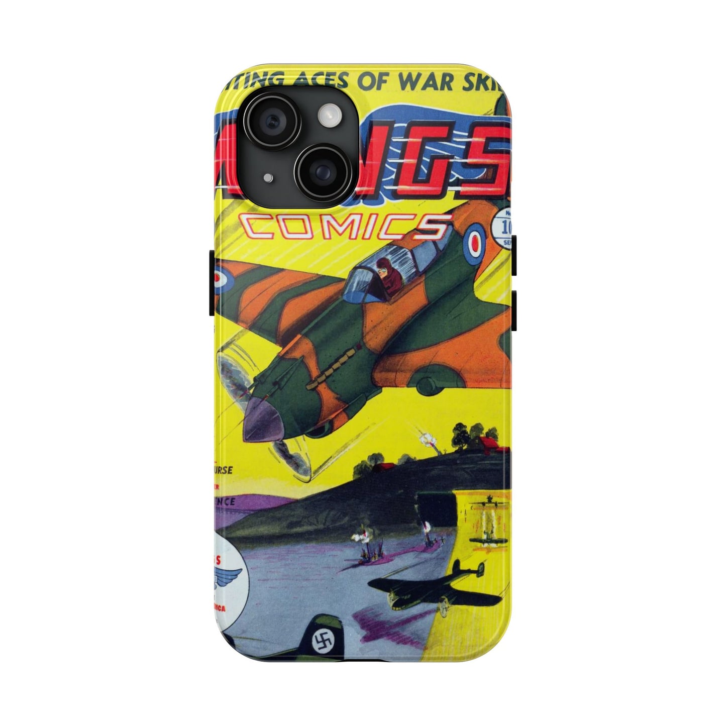 Vintage Comic Book Art Tough Phone Cases - Old School Male 