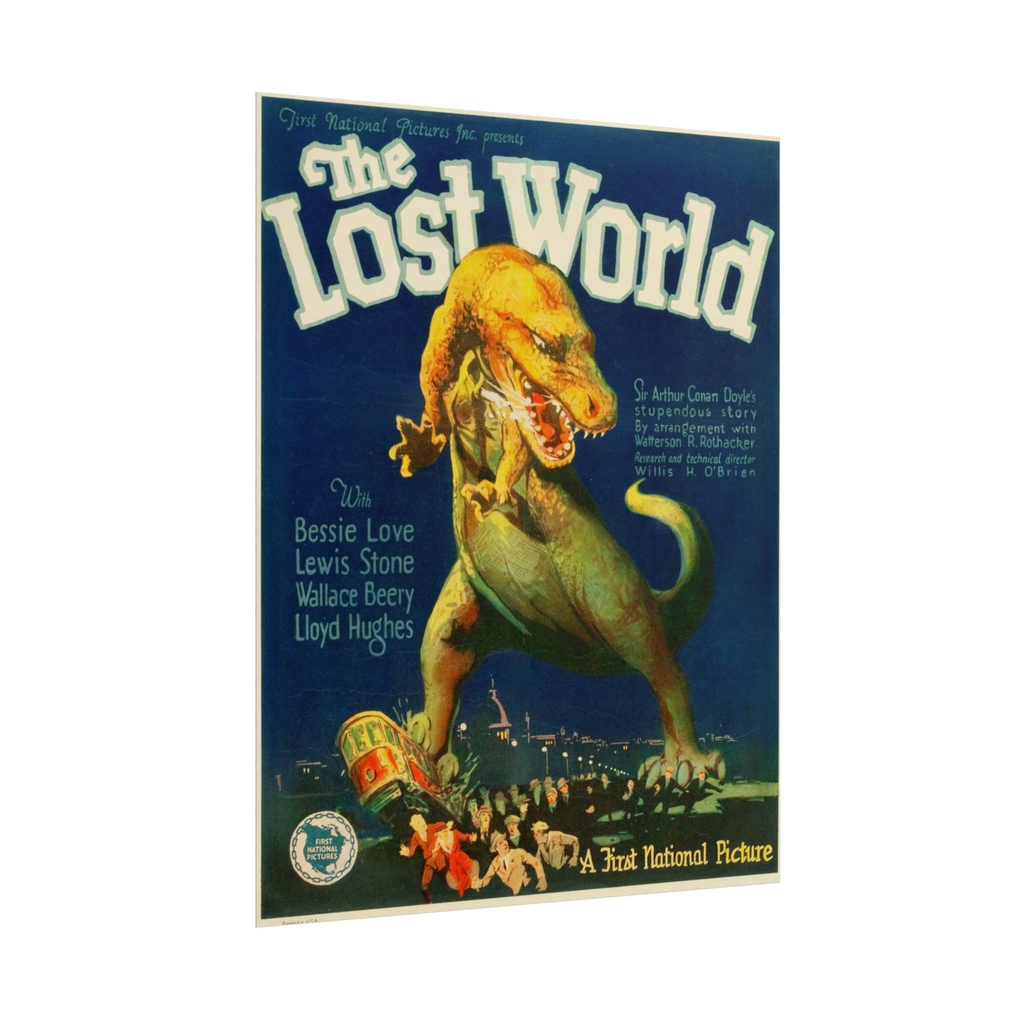 Vintage Lost World Movie Poster - Poster