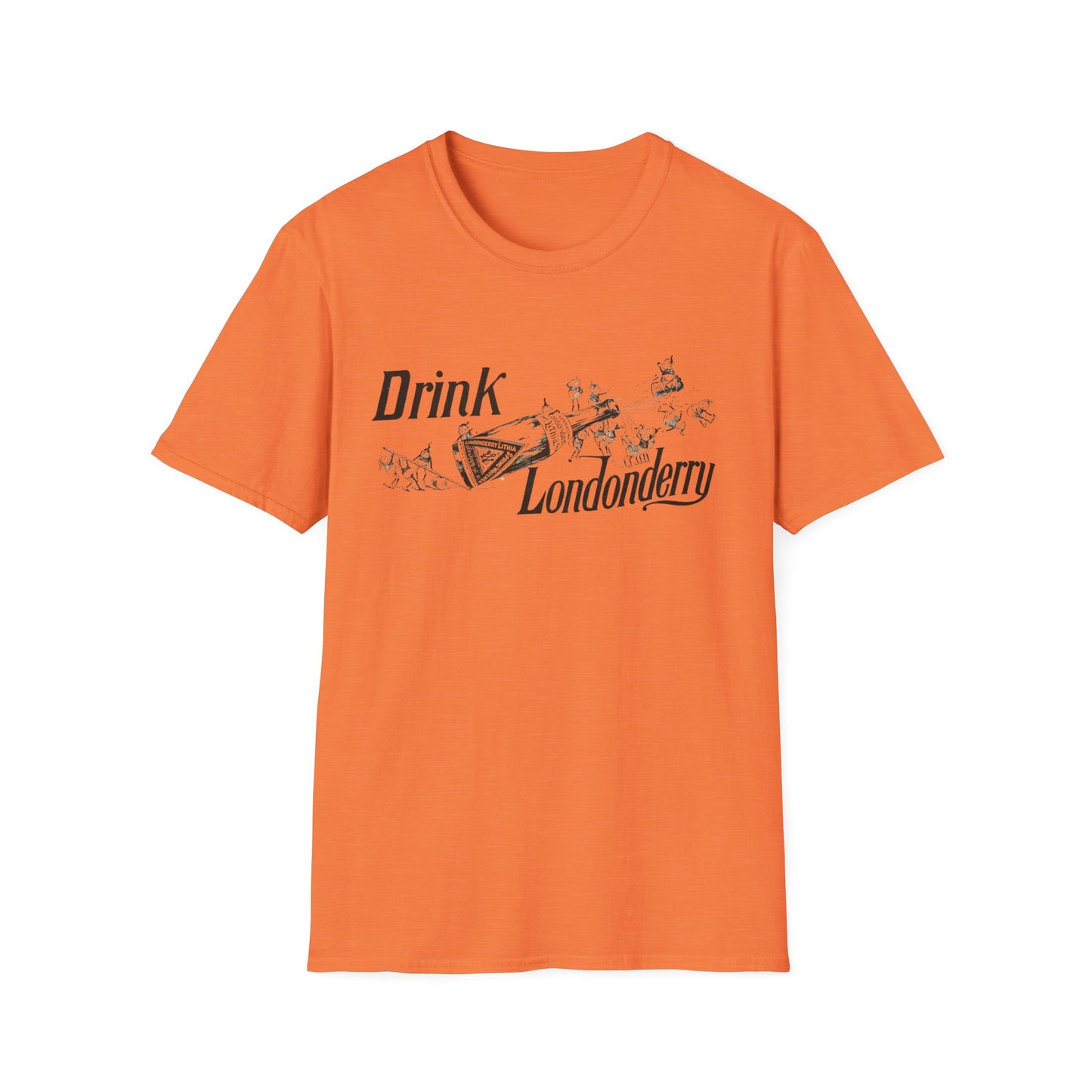 Vintage Londonberry Drink T-Shirt - Retro Unisex Tee in Soft, Ethically-Sourced Cotton