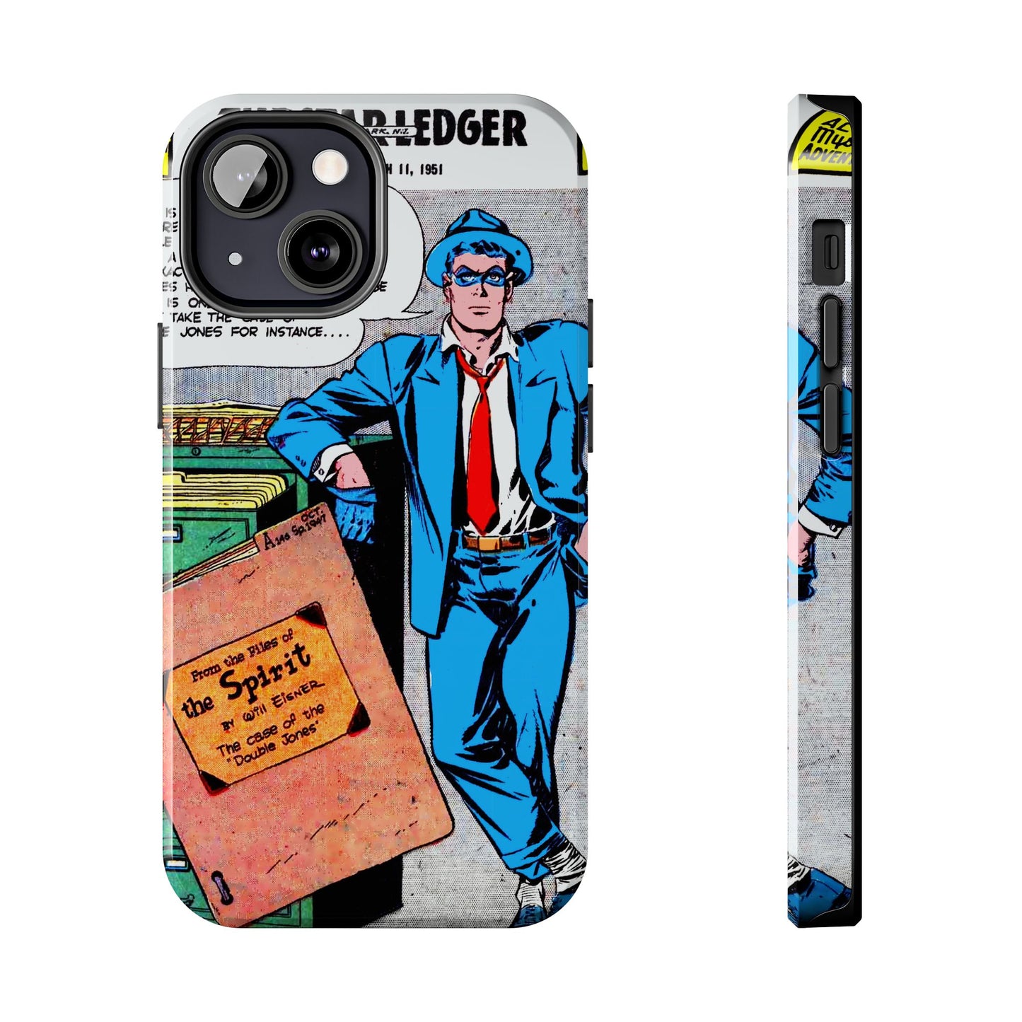 Vintage Spirit Comic Cover Durable Phone Cases - Old School Male 