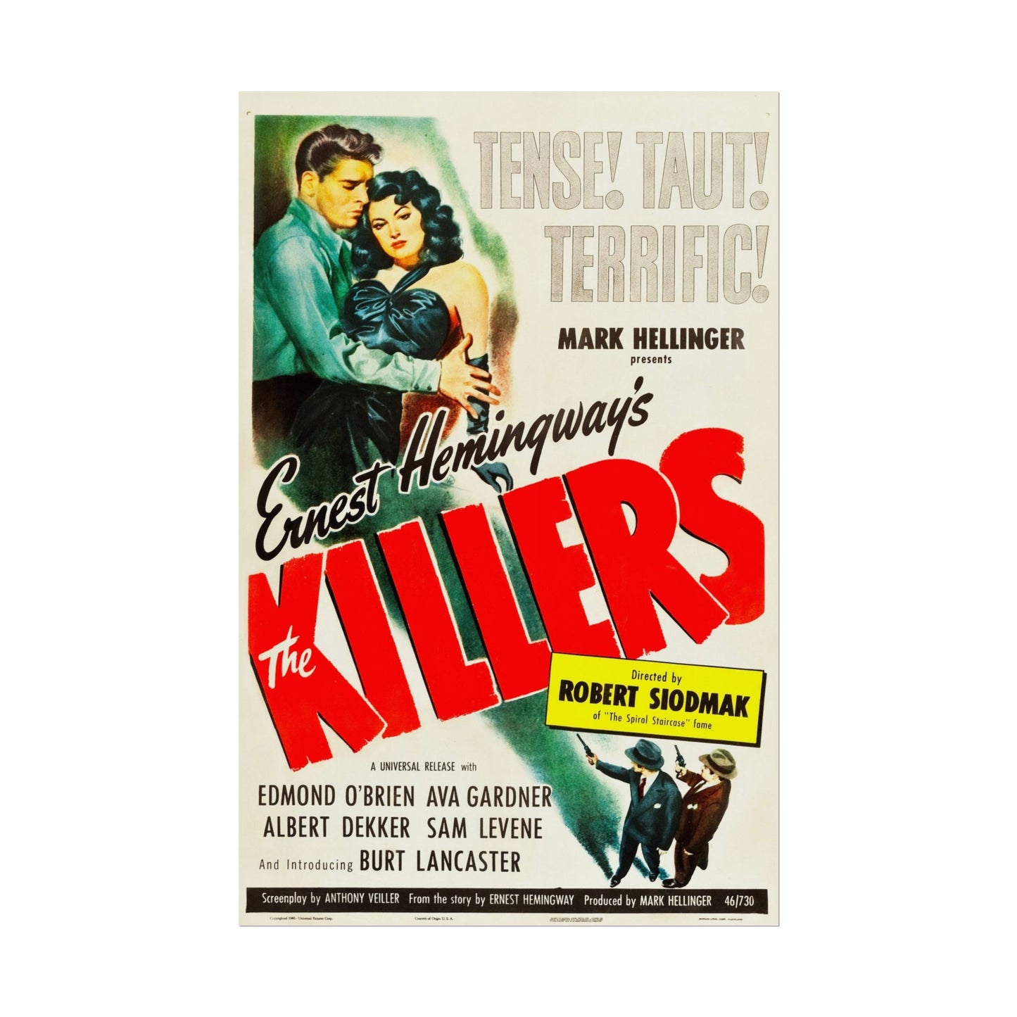 Poster Print The Killers Movie  Film Poster