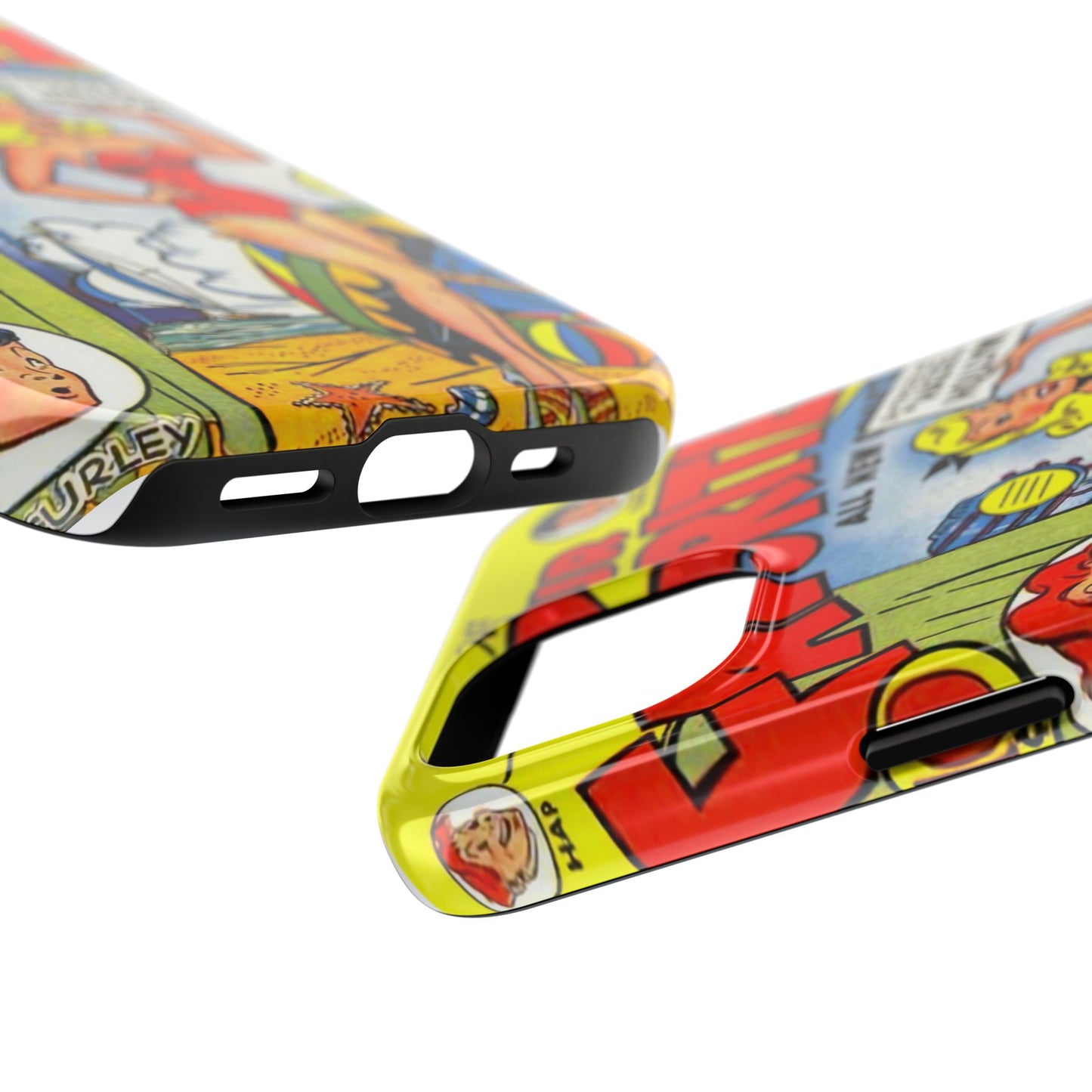 Vintage Comic Book Phone Case - Retro Art Design