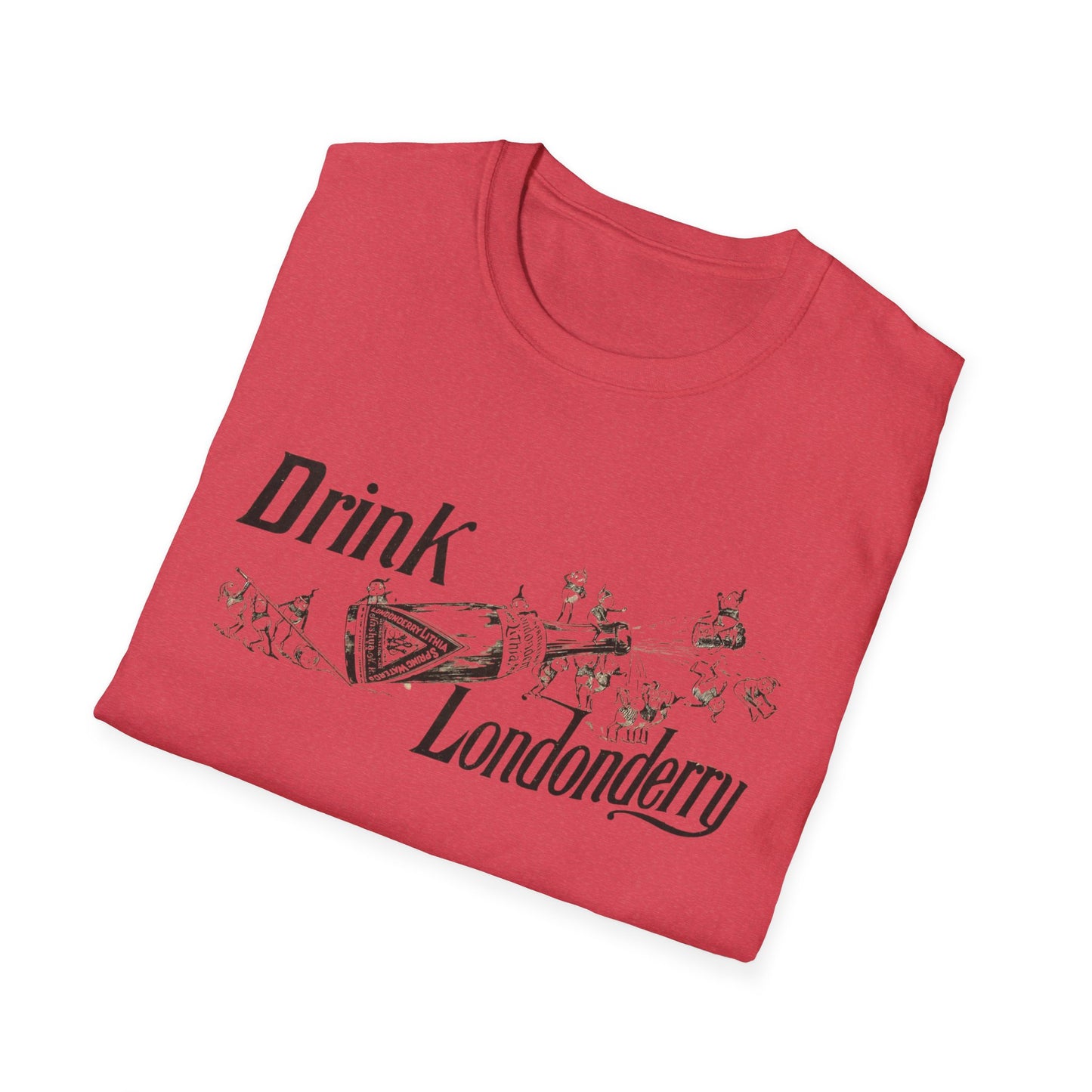 Vintage Londonberry Drink T-Shirt - Retro Unisex Tee in Soft, Ethically-Sourced Cotton