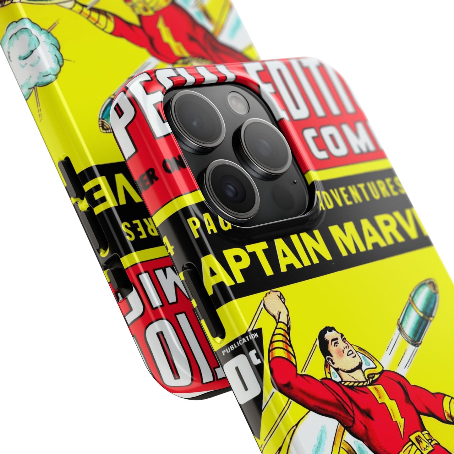 Vintage Captain Marvel Comic Tough Phone Cases