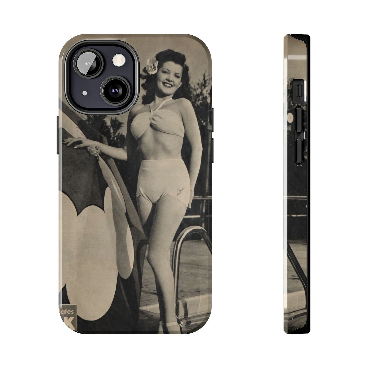 Retro Pinup Phone Cases for Ultimate Protection - Old School Male 