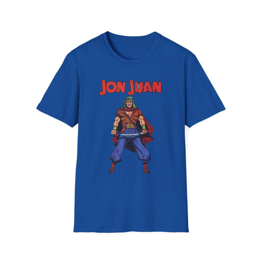 Vintage Jon Juan Comic Character T-Shirt - Soft Unisex Tee for Retro Style Enthusiasts